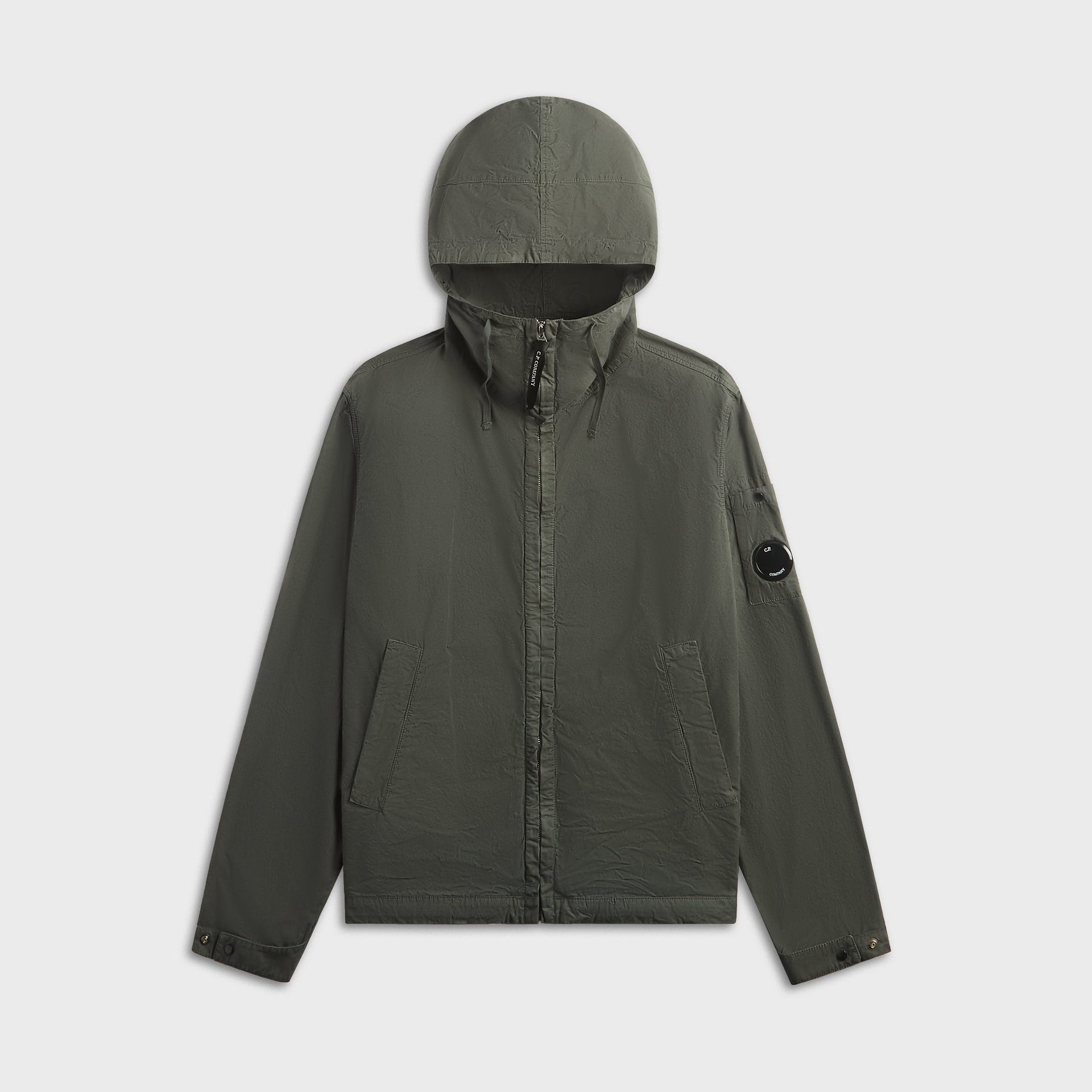 C.P. Company Micro-Reps Hooded Lens Jacket - Gunmetal
