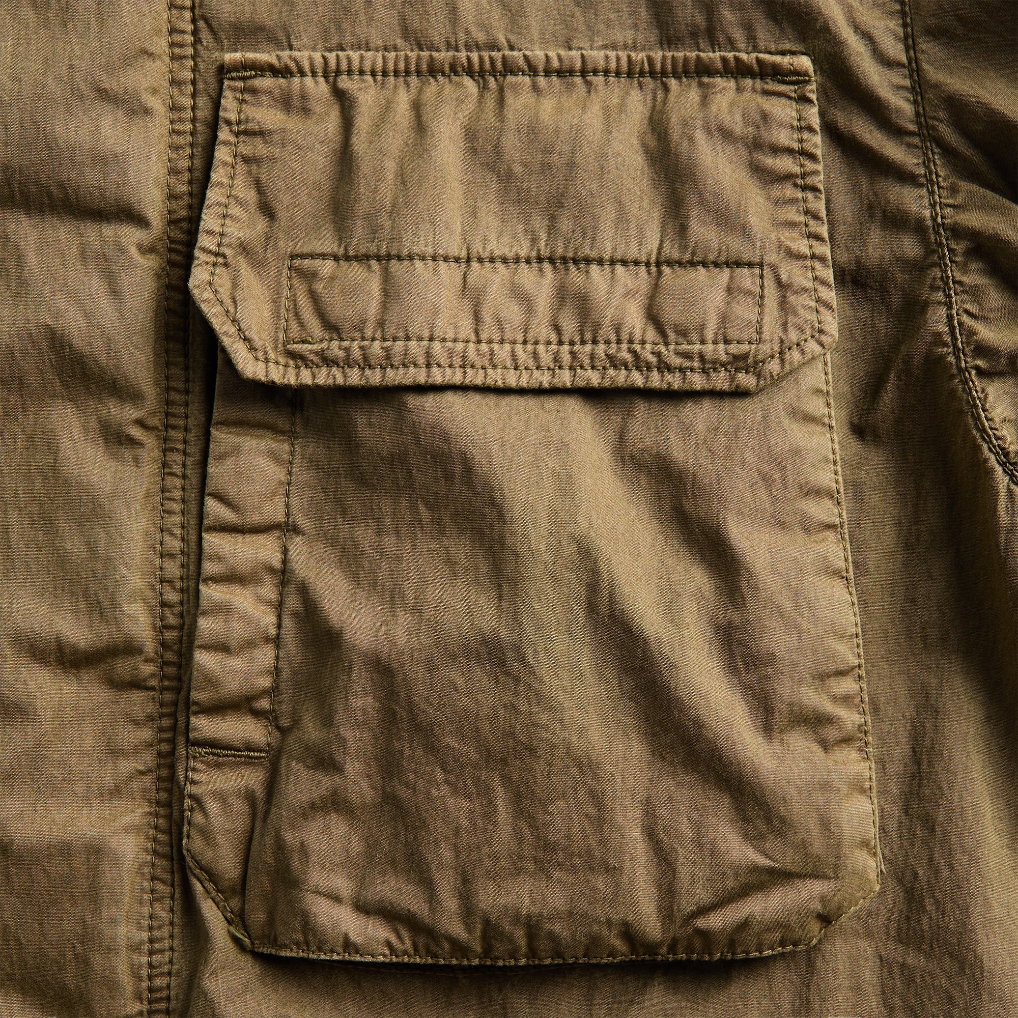 C.P. Company 50 Fili Wax Field Jacket - Dried Herb – Kith