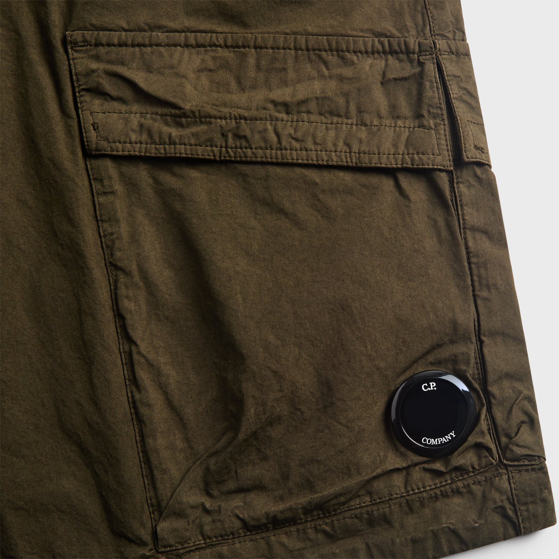 C.P. Company Micro-Reps Boxy Lens Short - Ivy Green