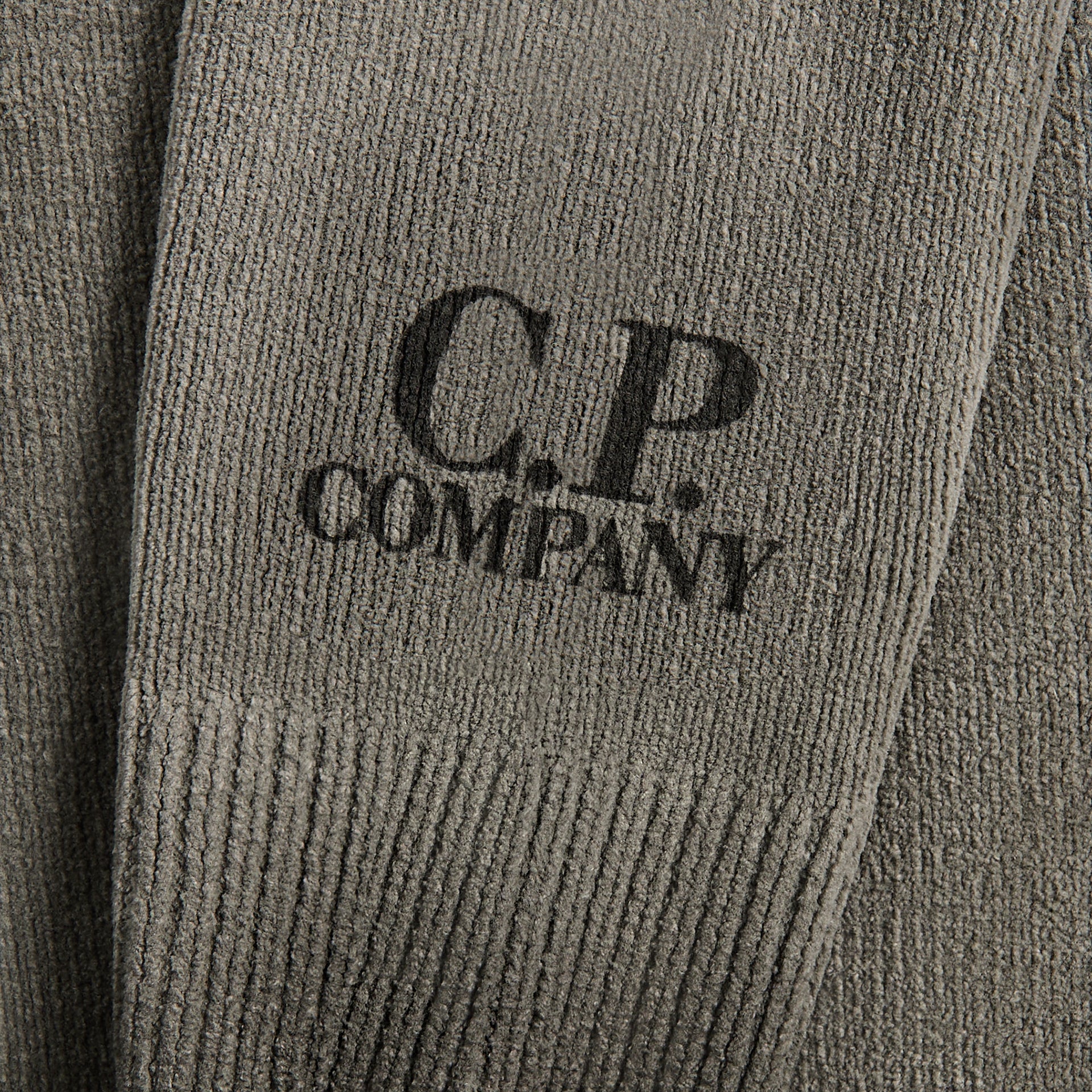 C.P. Company Chenille Cotton Knit - Smoked Pearl