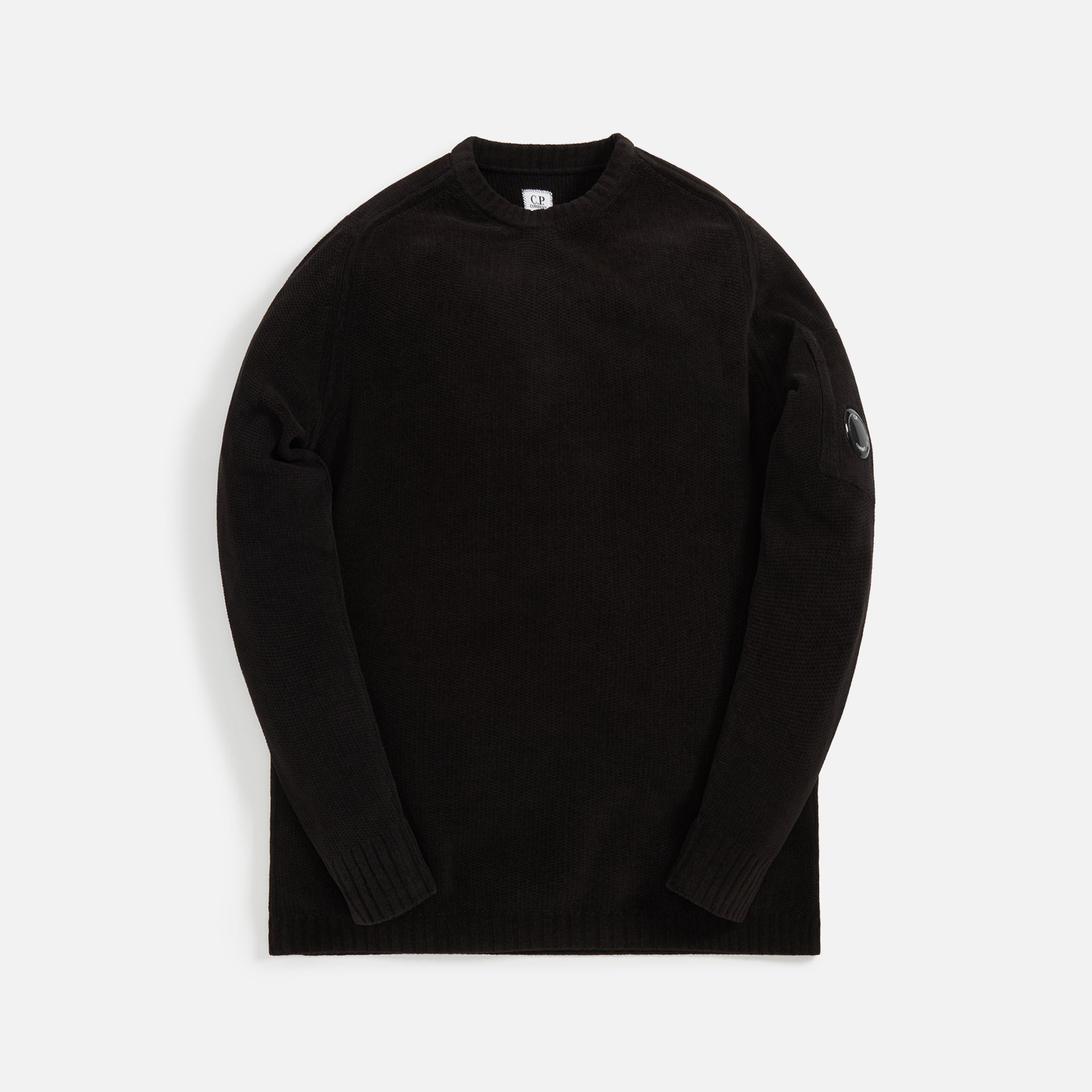 C.P. Company Chenille Cotton Knit - Black