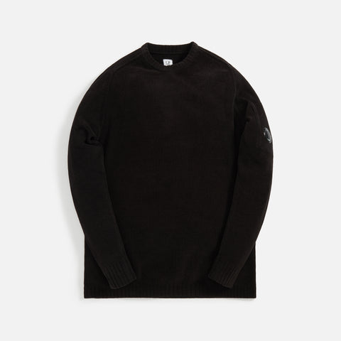 C.P. Company Chenille Cotton Knit - Black