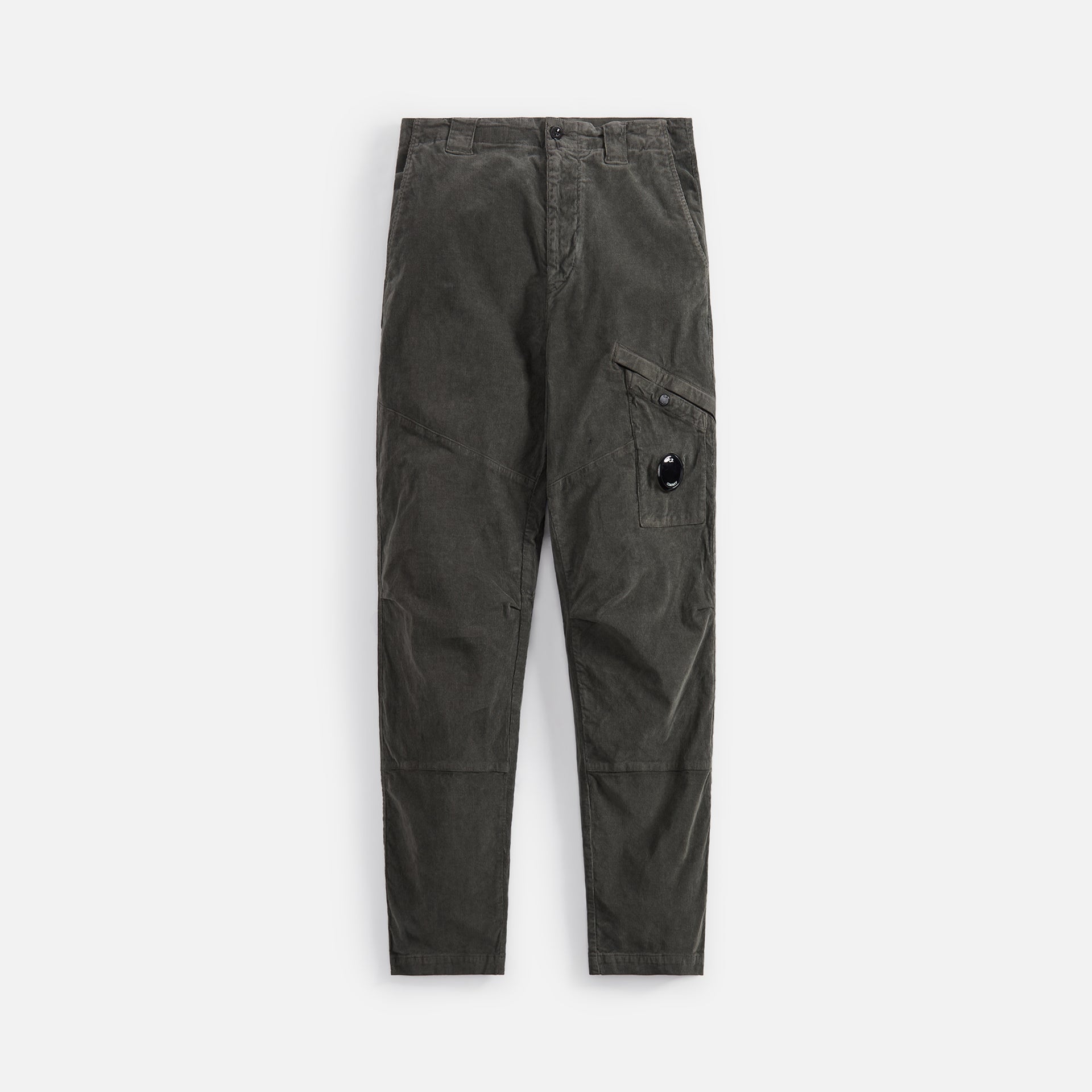 C.P. Company Corduroy Loose Utility Pants - Forged Iron