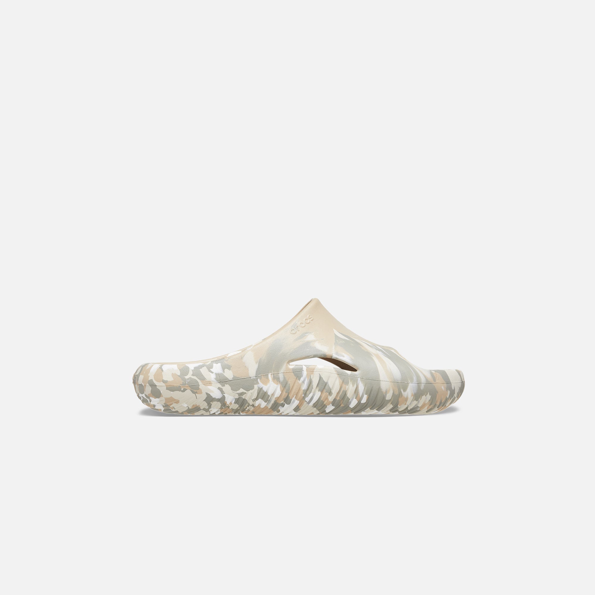 Crocs x Satisfy Mellow Slide - Gray – Kith