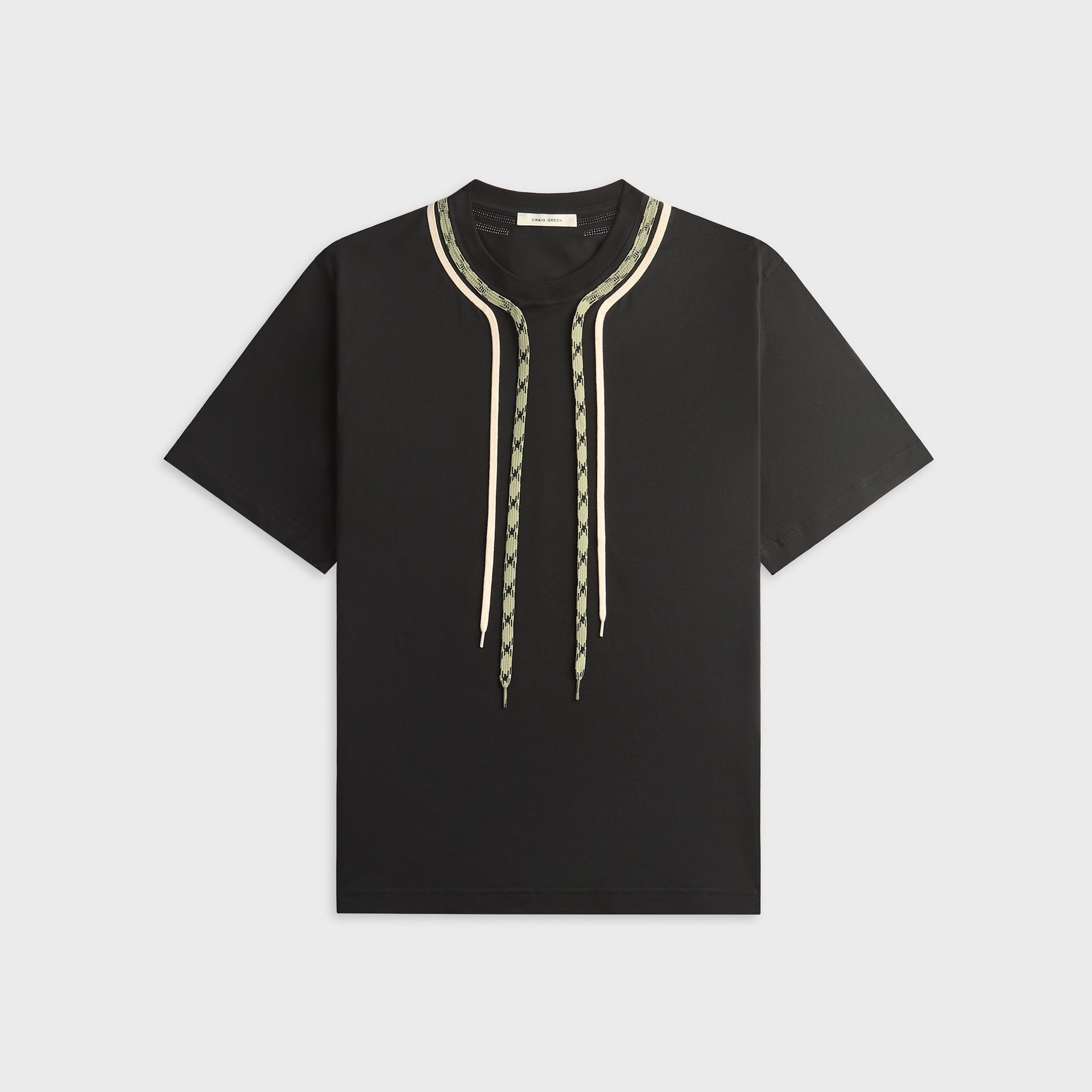 Craig Green Trek-Lace Tee - Black