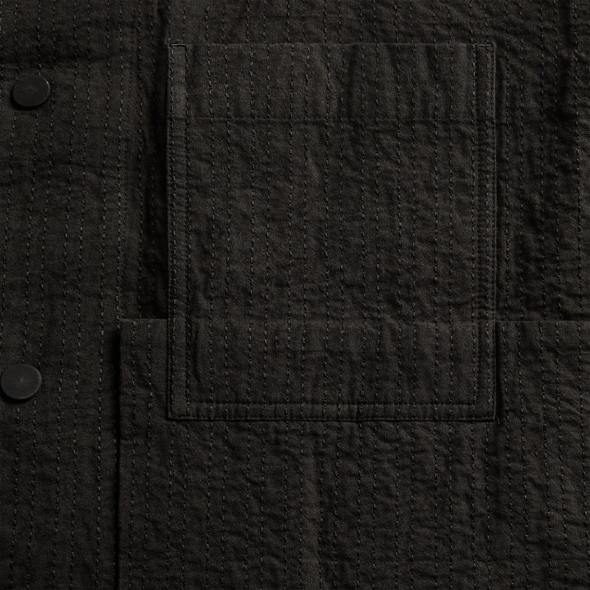 Craig Green Embroidered Line Stitch Worker Jacket - Black