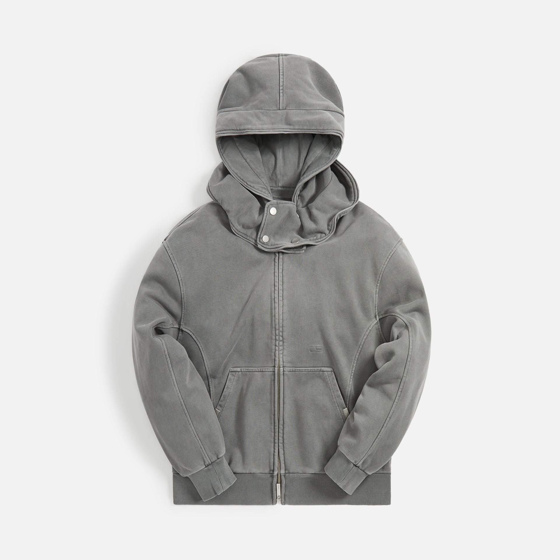 C2H4 Shelter Zipper Hoodie - Storm Grey