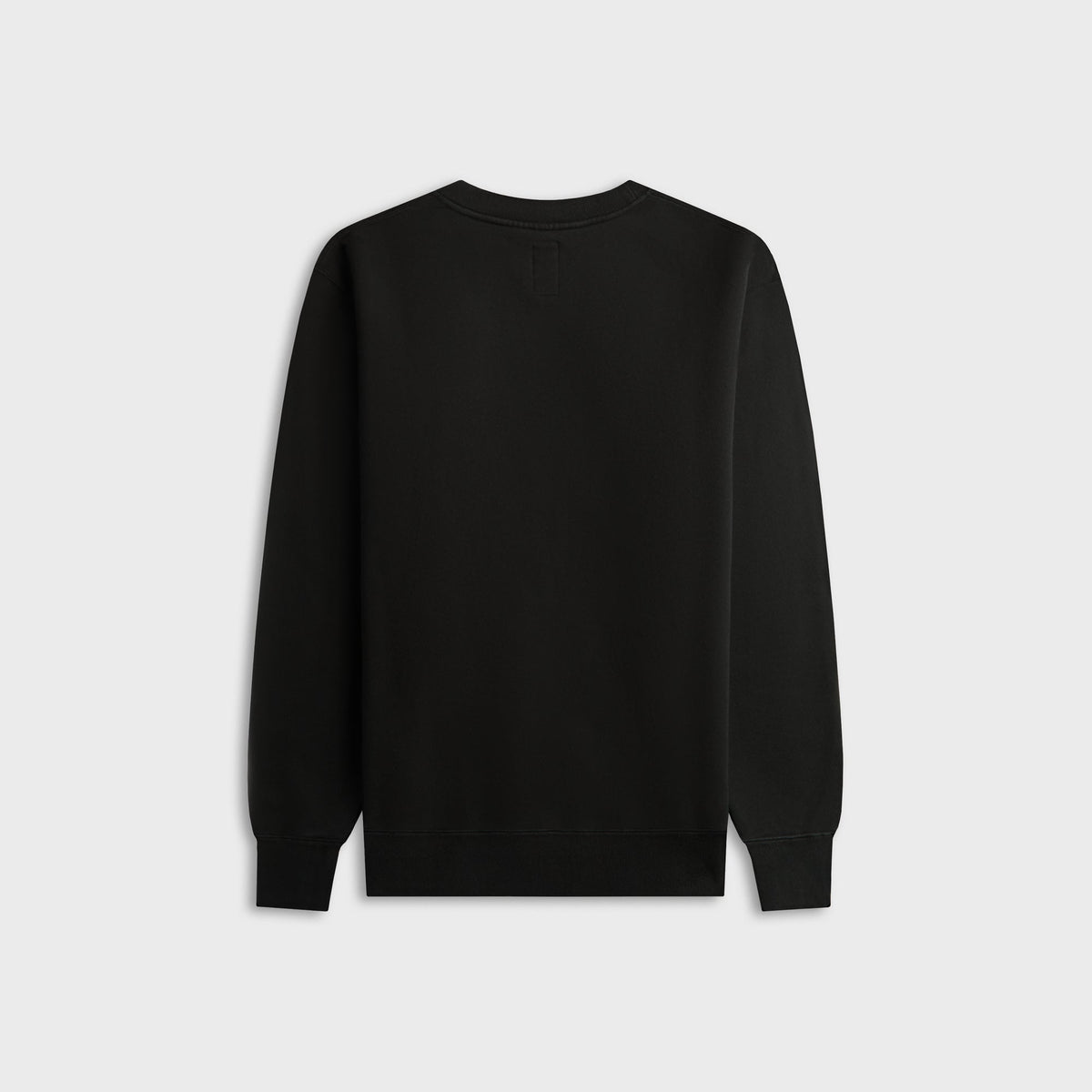vowels Faded Collegiate Crewneck - Black