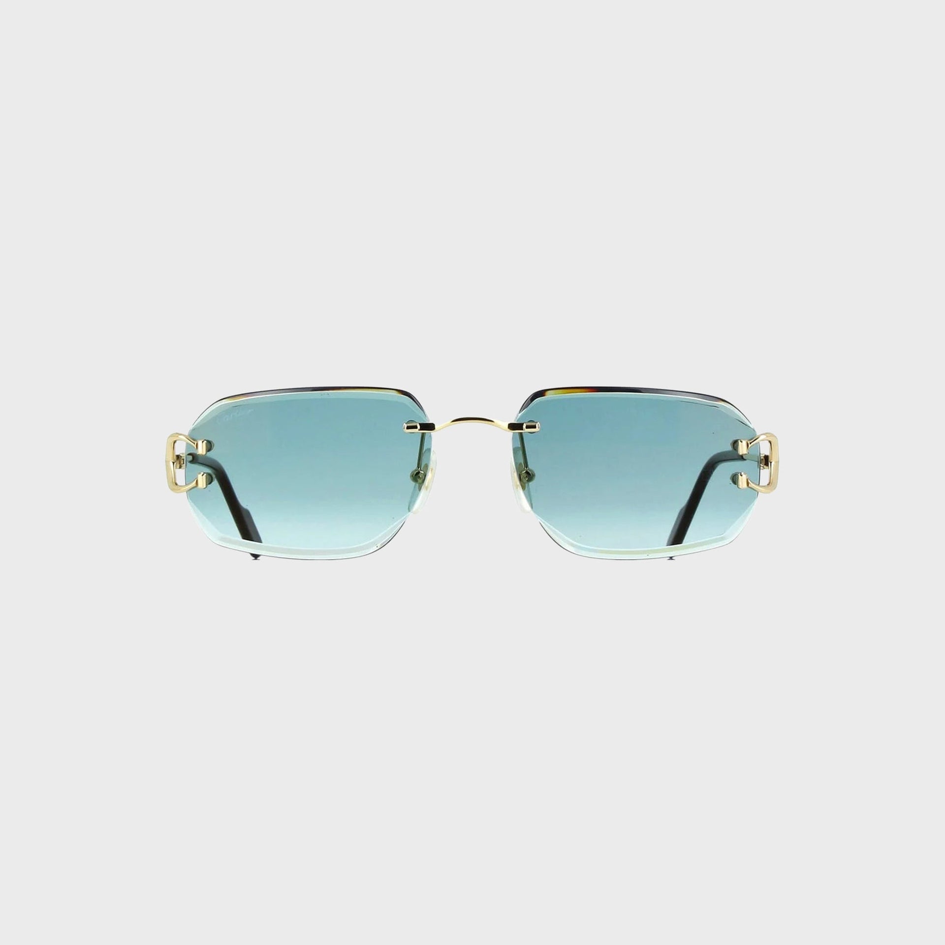 Cartier CT0468S Sunglasses - Gold / Green