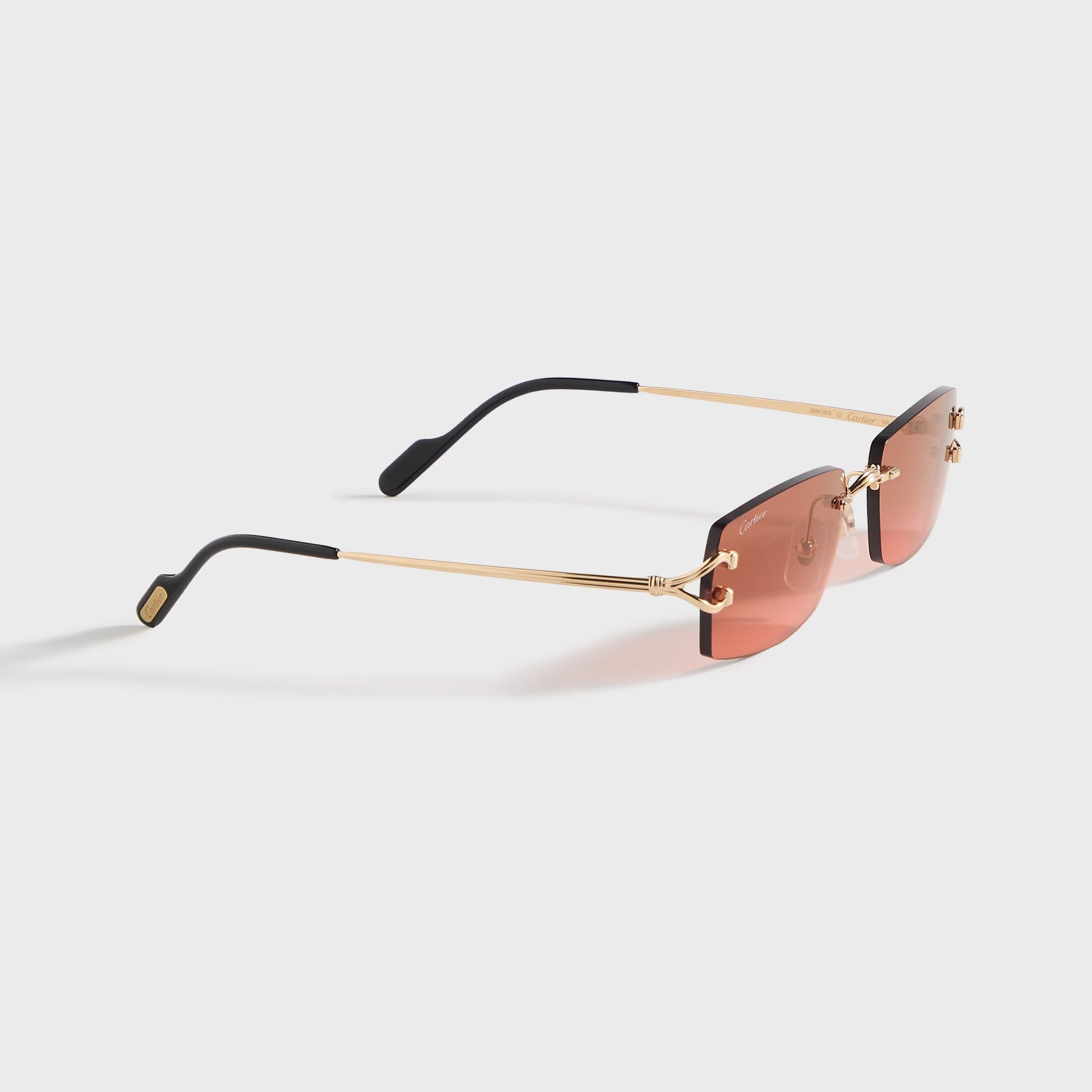 Cartier CT0550S Sunglasses - Gold / Red