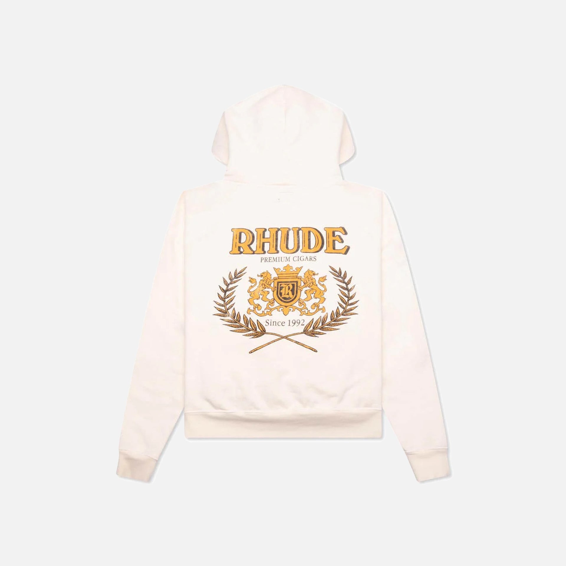 Rhude Cresta Cigar Hoodie - Vintage White