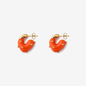 Eliou Theo Earrings - Orange