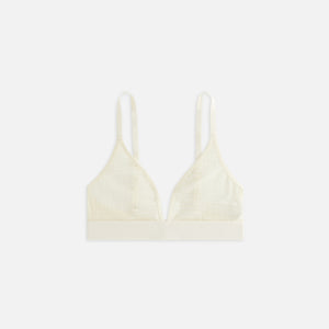 Kith Women Mesh Plunge Bralette - Muslin