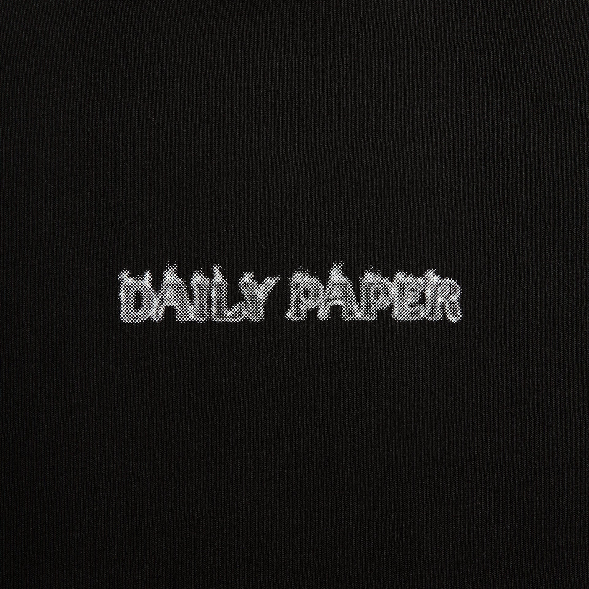 Daily Paper Burning Shield Long Sleeve Tee - Black