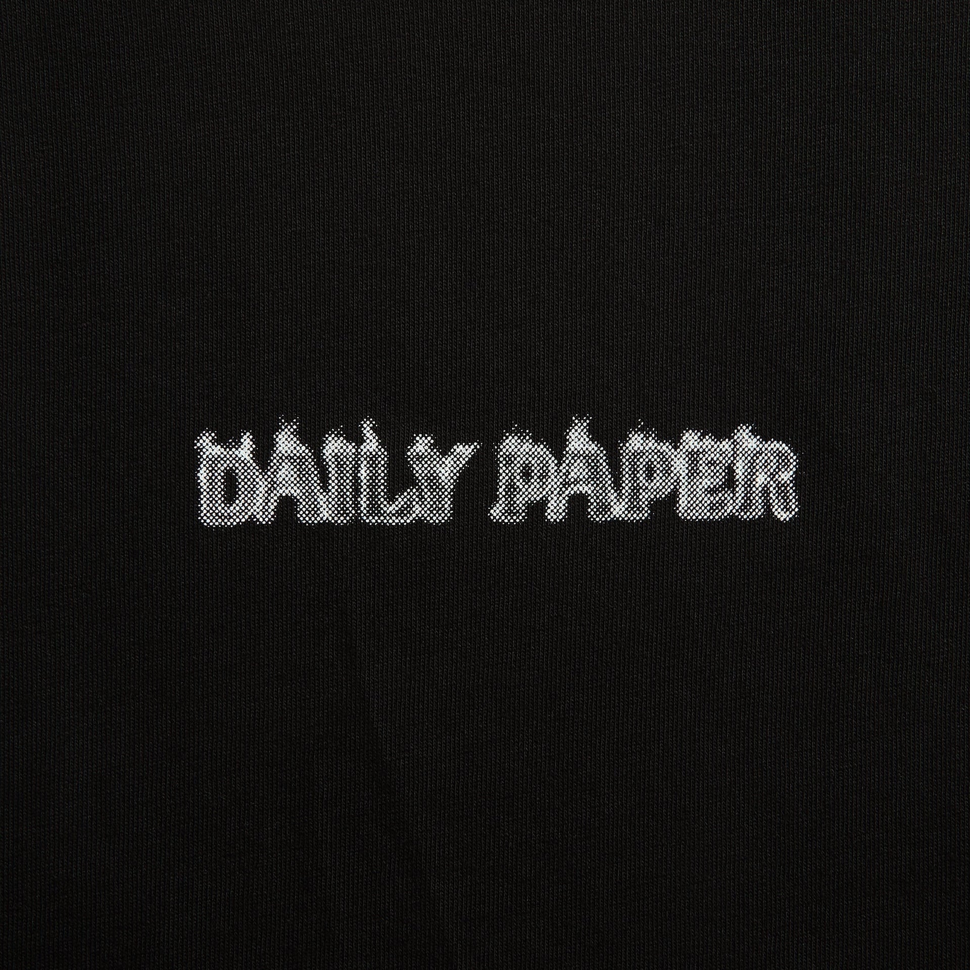 Daily Paper Burning Shield Short Sleeve Tee - Black