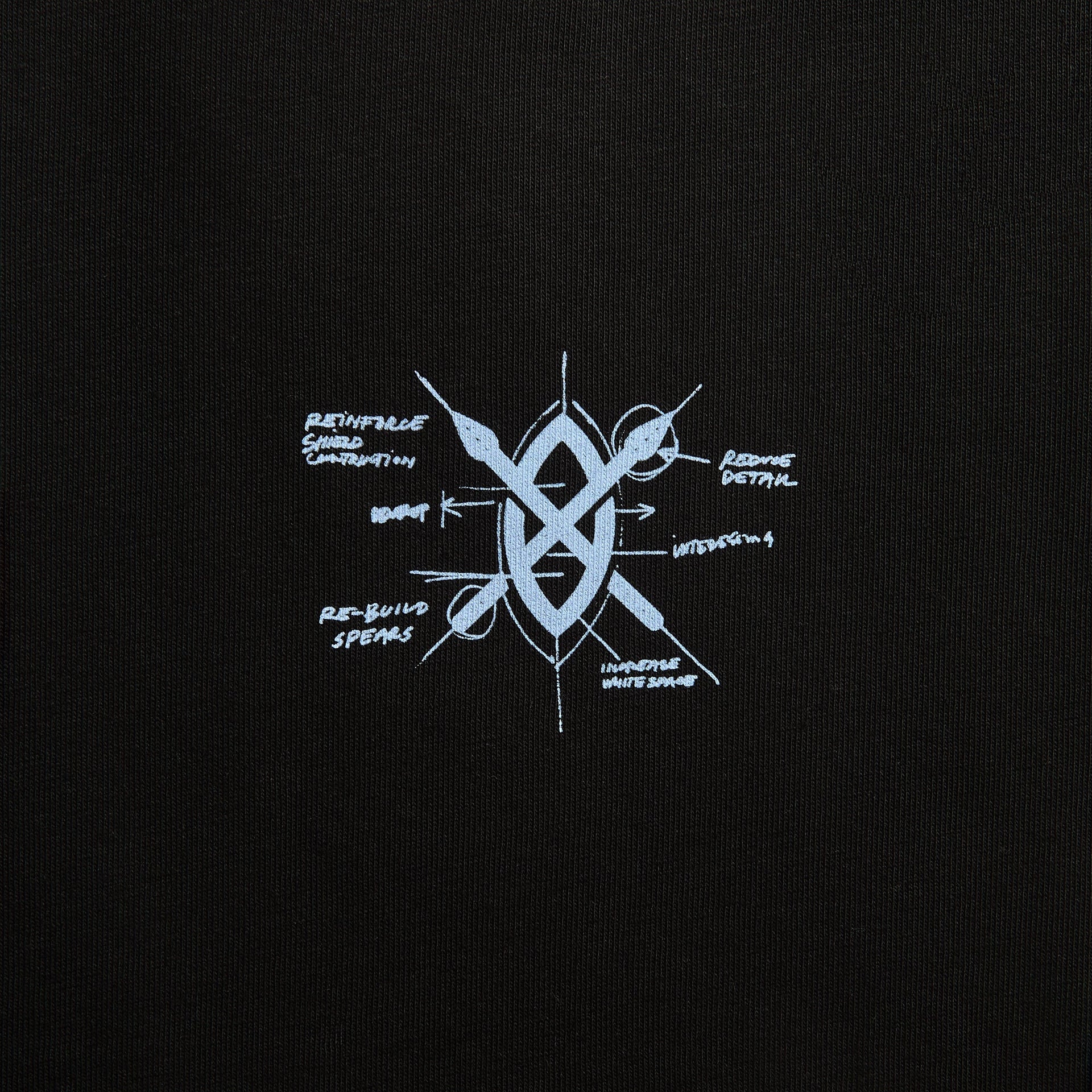 Daily Paper Shield Evolution Short Sleeve Tee - Black