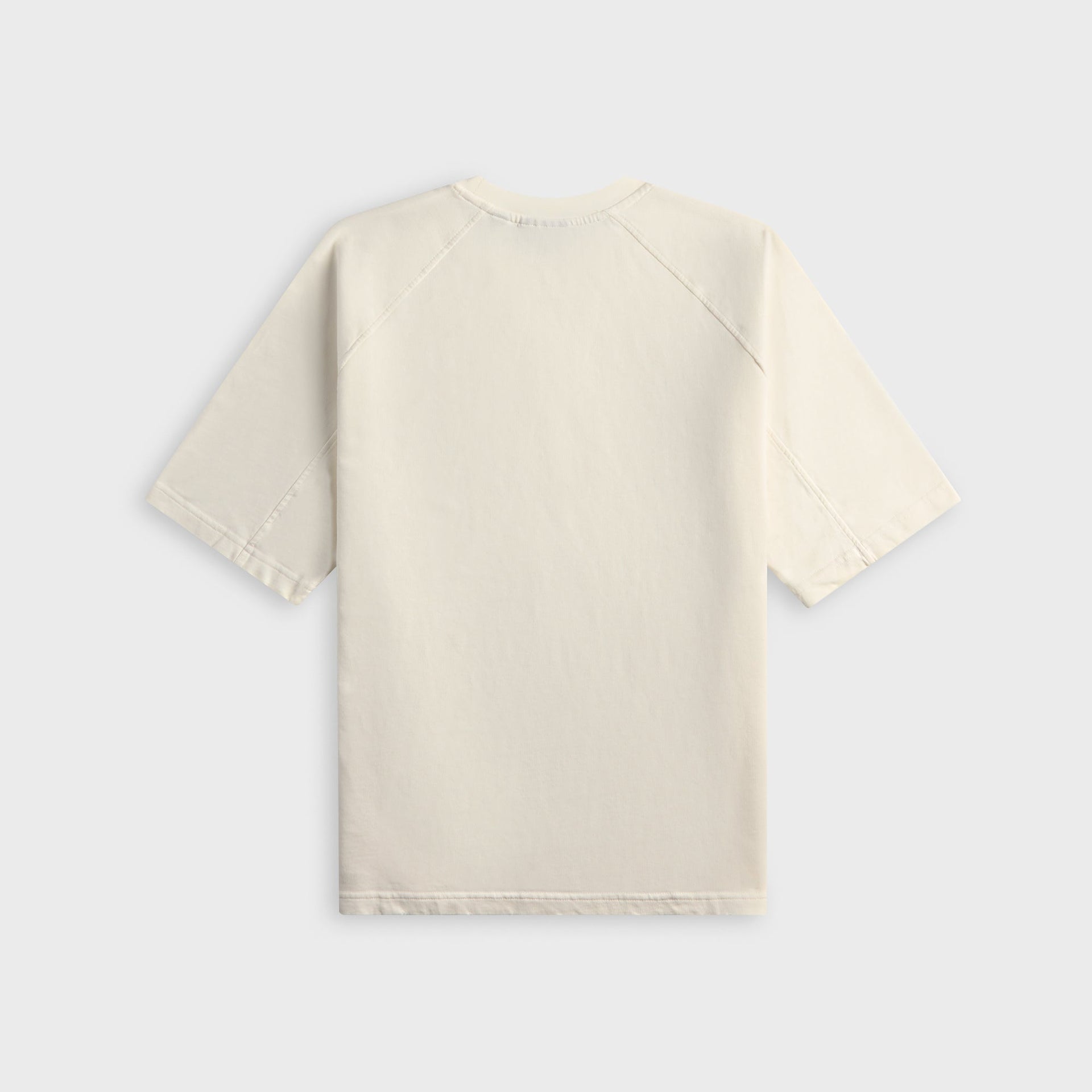 Daily Paper Raglan Stacked Dias Washed Jersey Tee - Off White