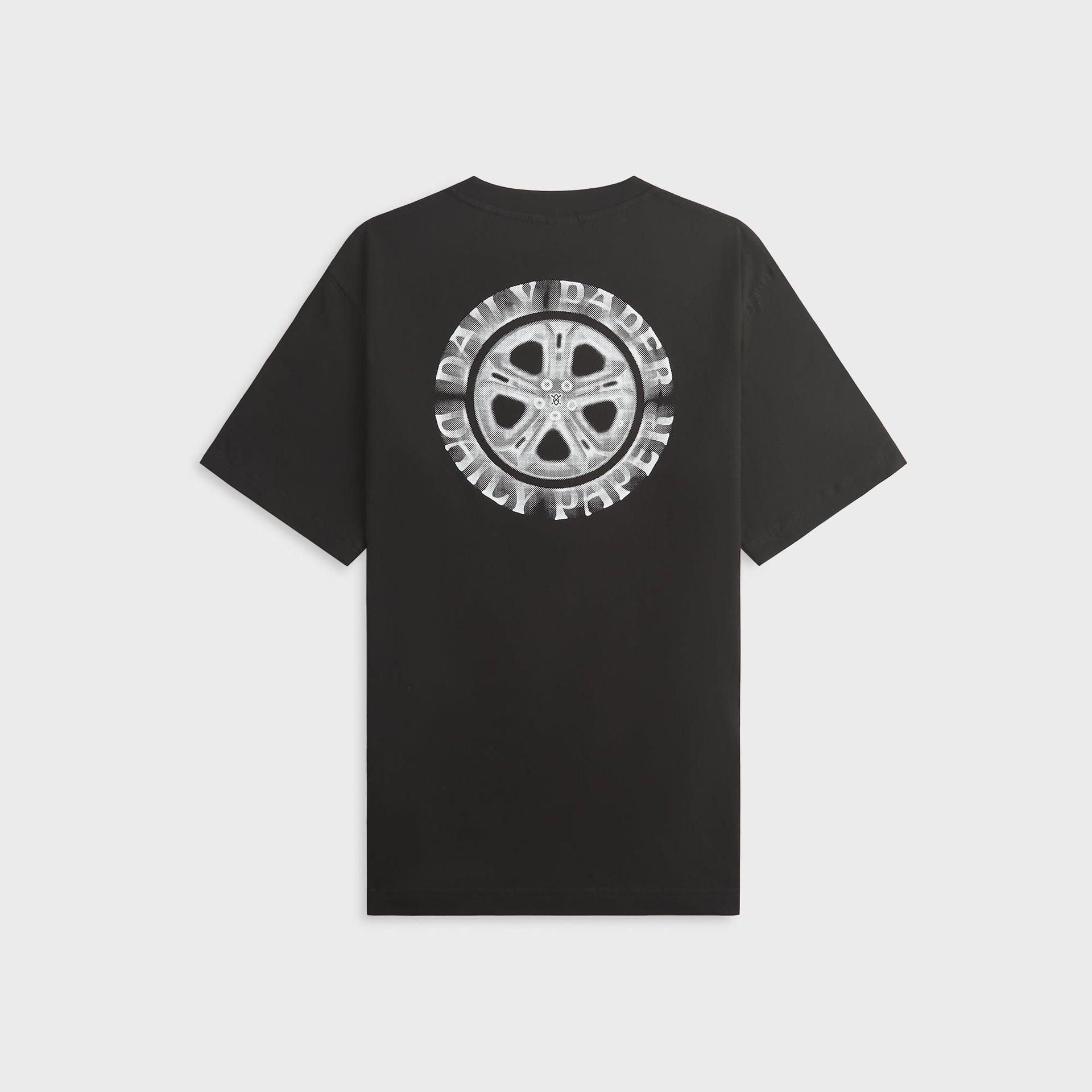 Daily Paper Wheel Short Sleeve Tee - Black