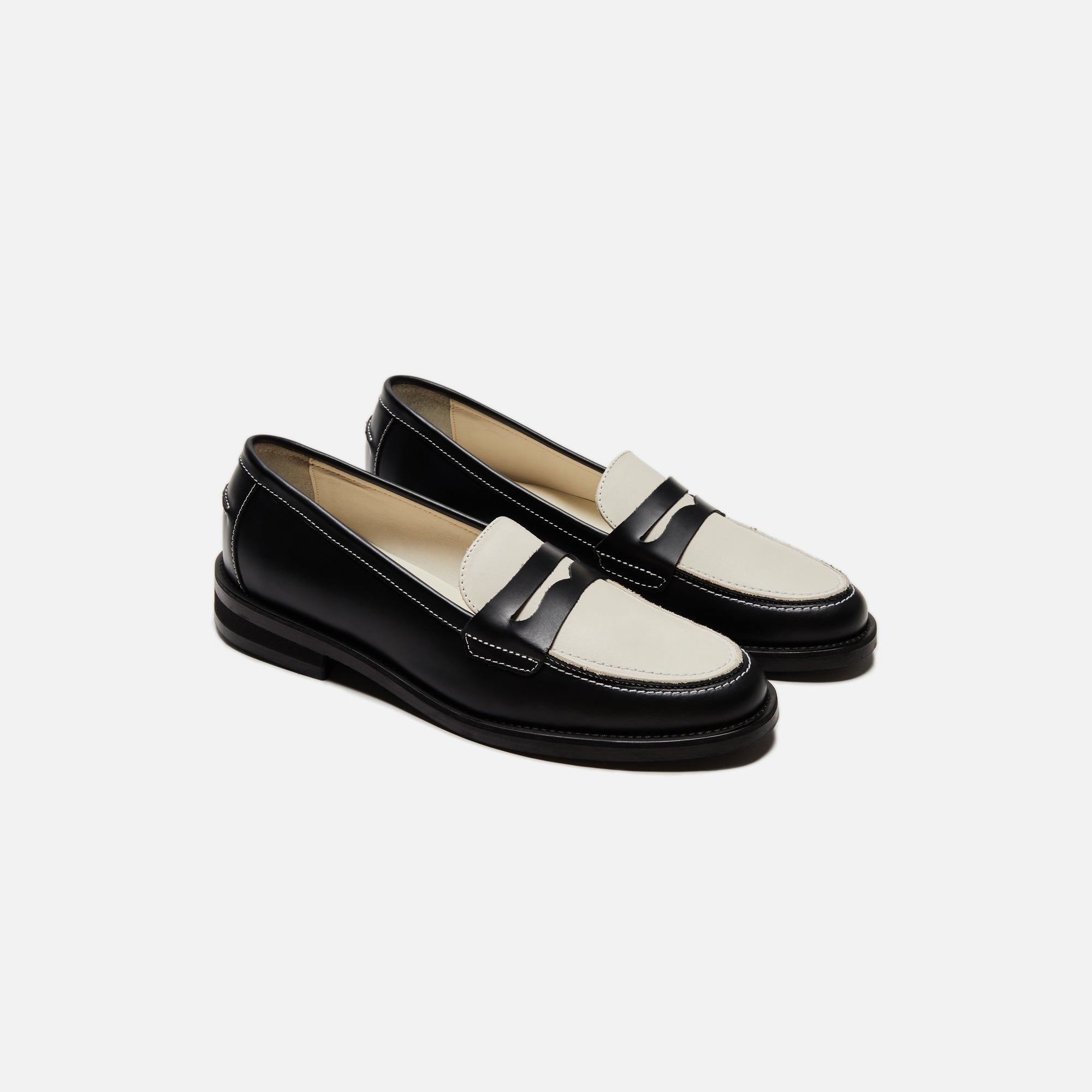 Wilde Black Vine Penny Loafer - Men's | DUKE + DEXTER