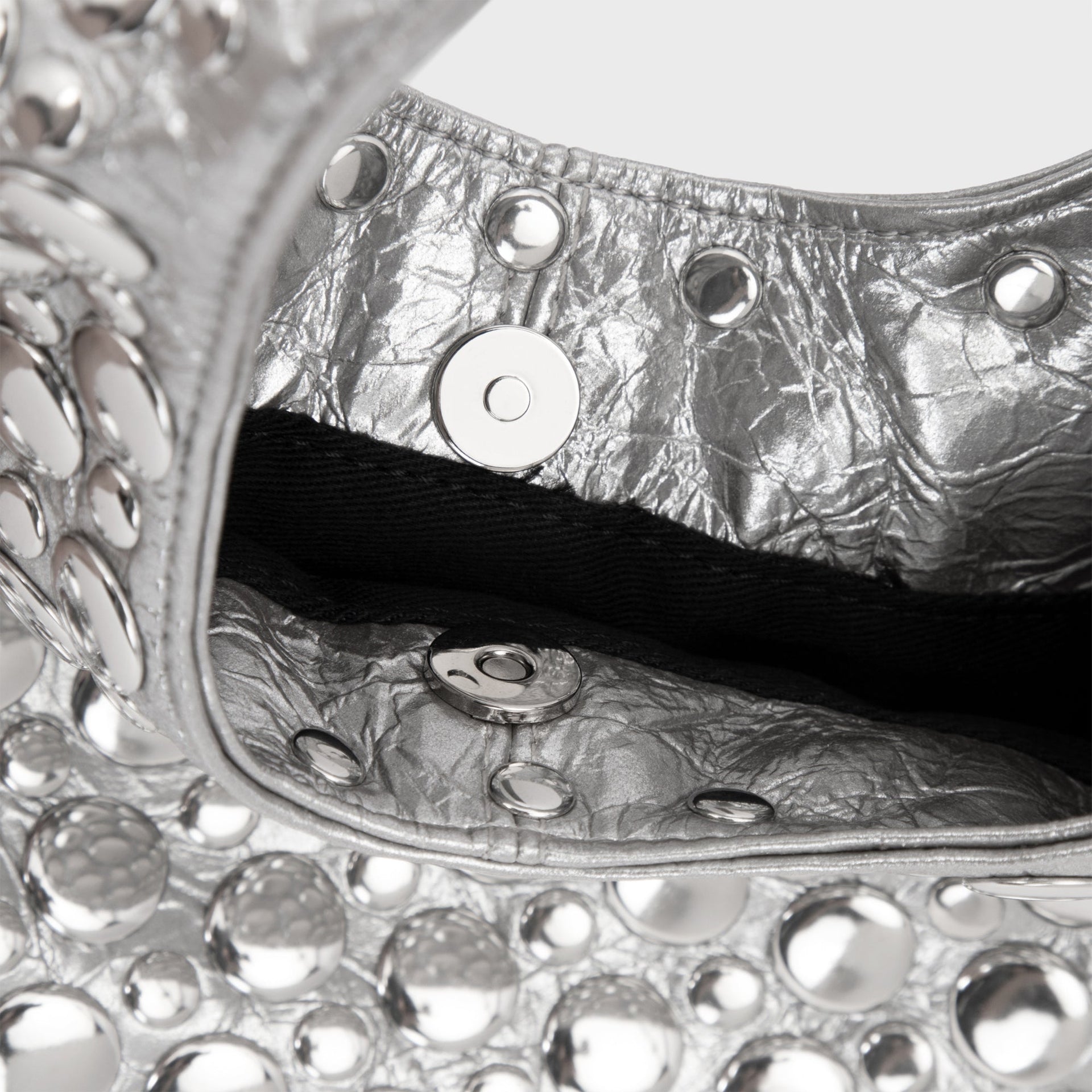 Dotthz Delilah Mini Bag - Metallic Silver