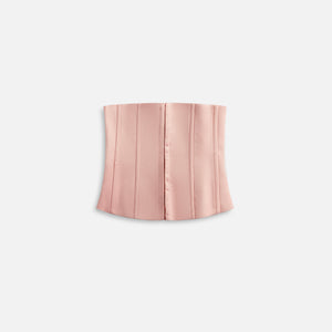 GUIZIO Satin Corset - Light Pink Satin