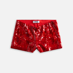 GUIZIO Paillette Short - Candy Apple