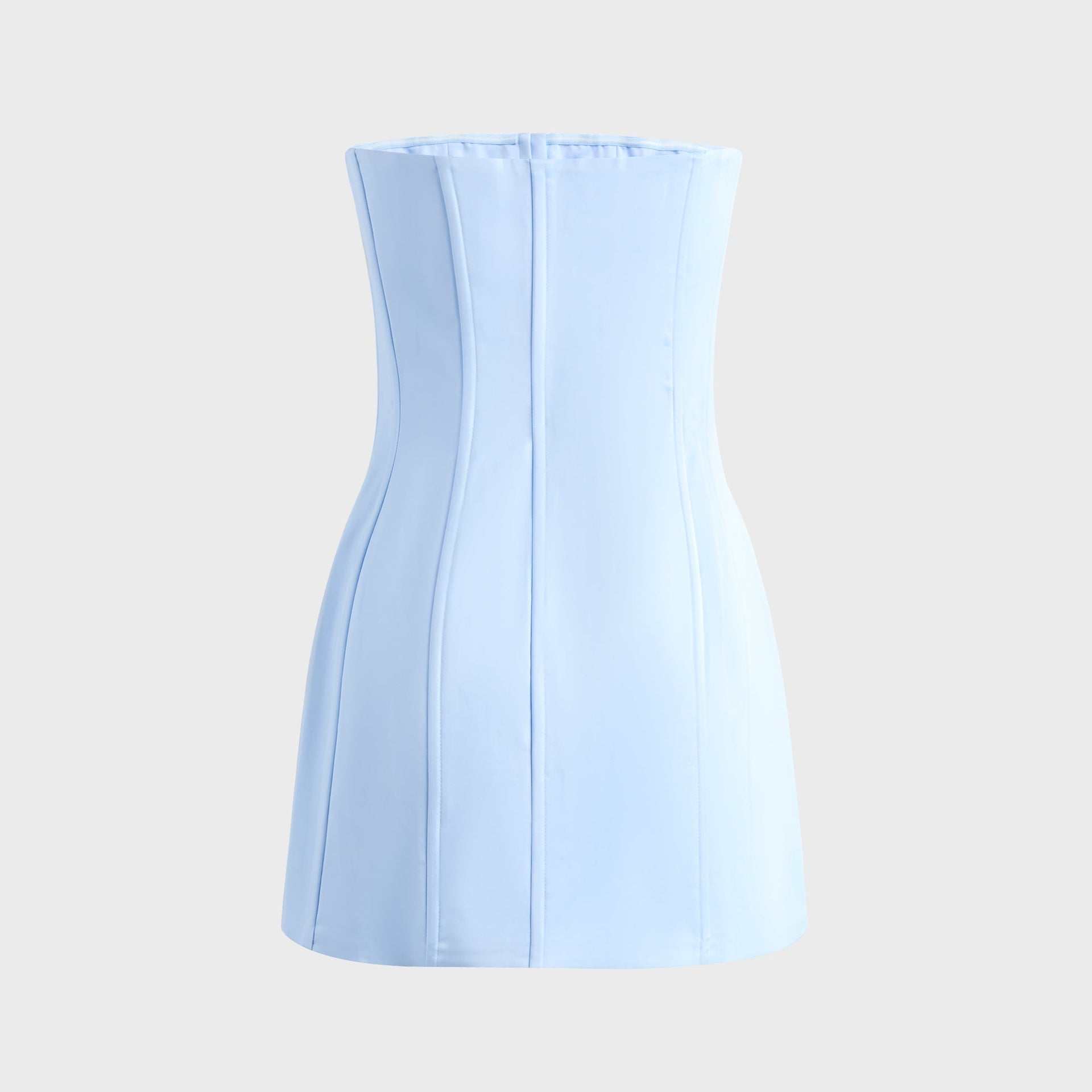 GUIZIO Satin Corset Dress - Light Blue Kith GUIZIO Satin Corset Dress - Light Blue Kith