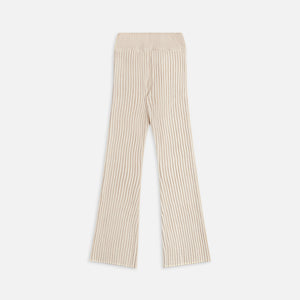 GUIZIO Thalia Rib Pants - Ivory