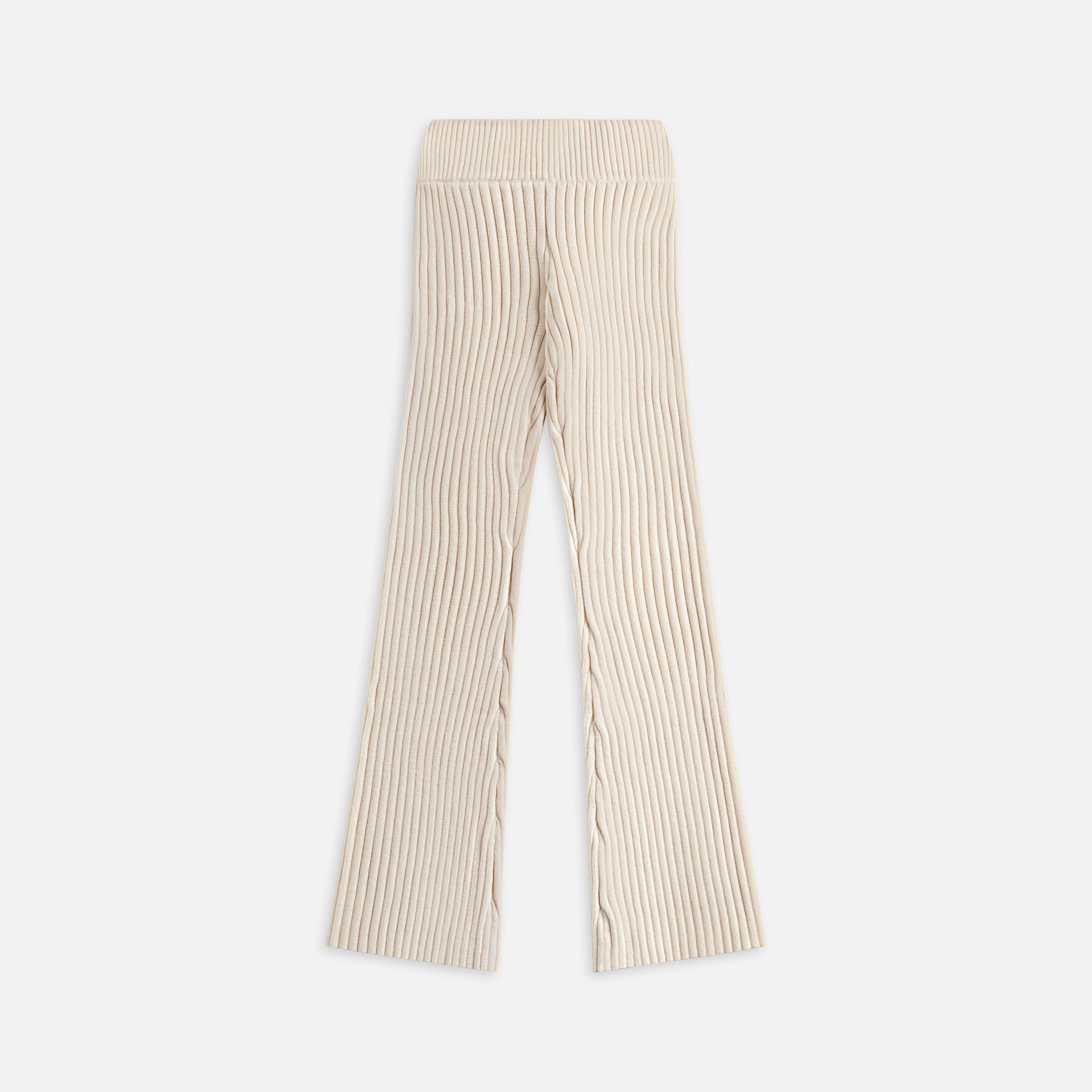 GUIZIO Thalia Rib Pants - Ivory