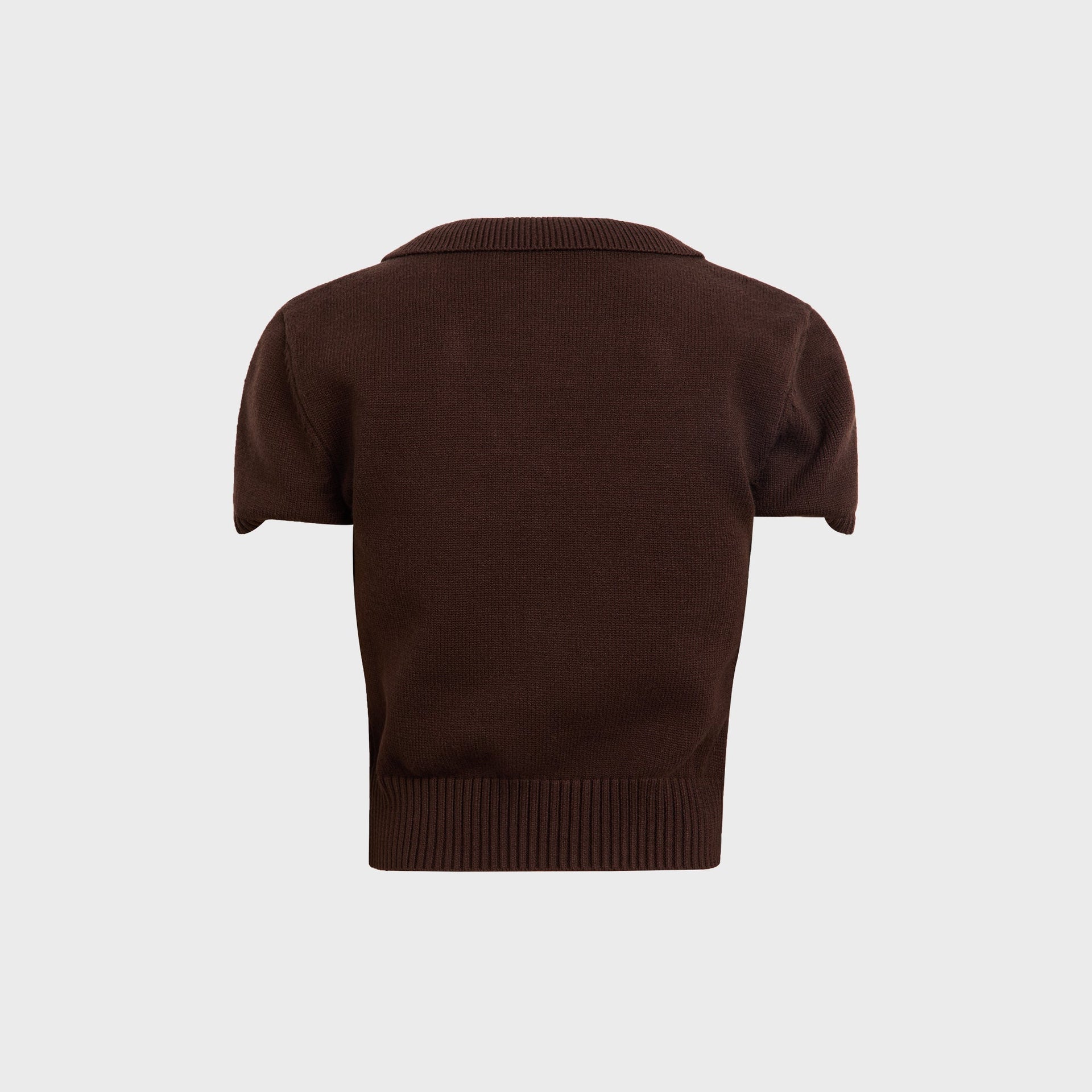 GUIZIO Calesia Zip Up Top - Brown