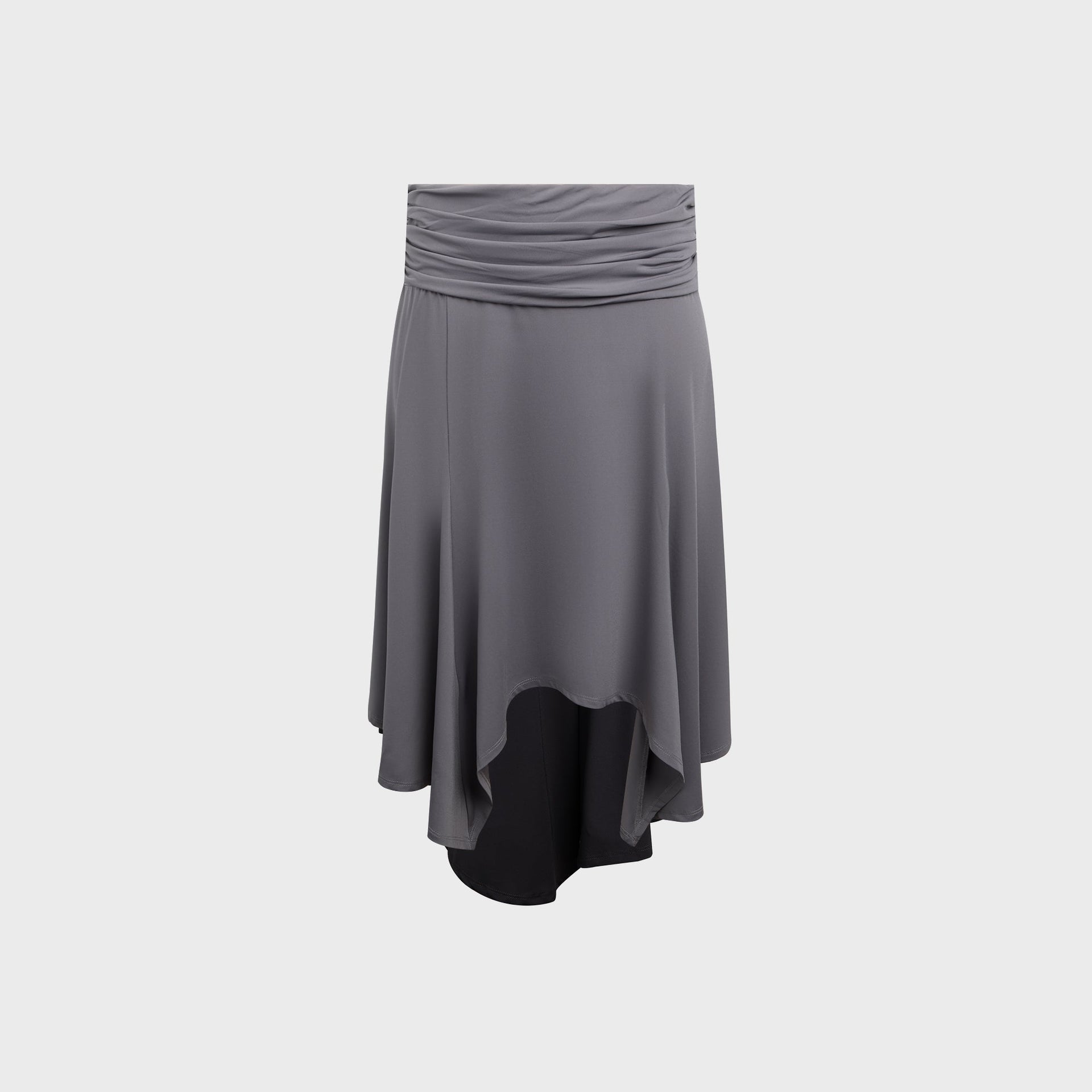 GUIZIO Soffiano Skirt - Charcoal