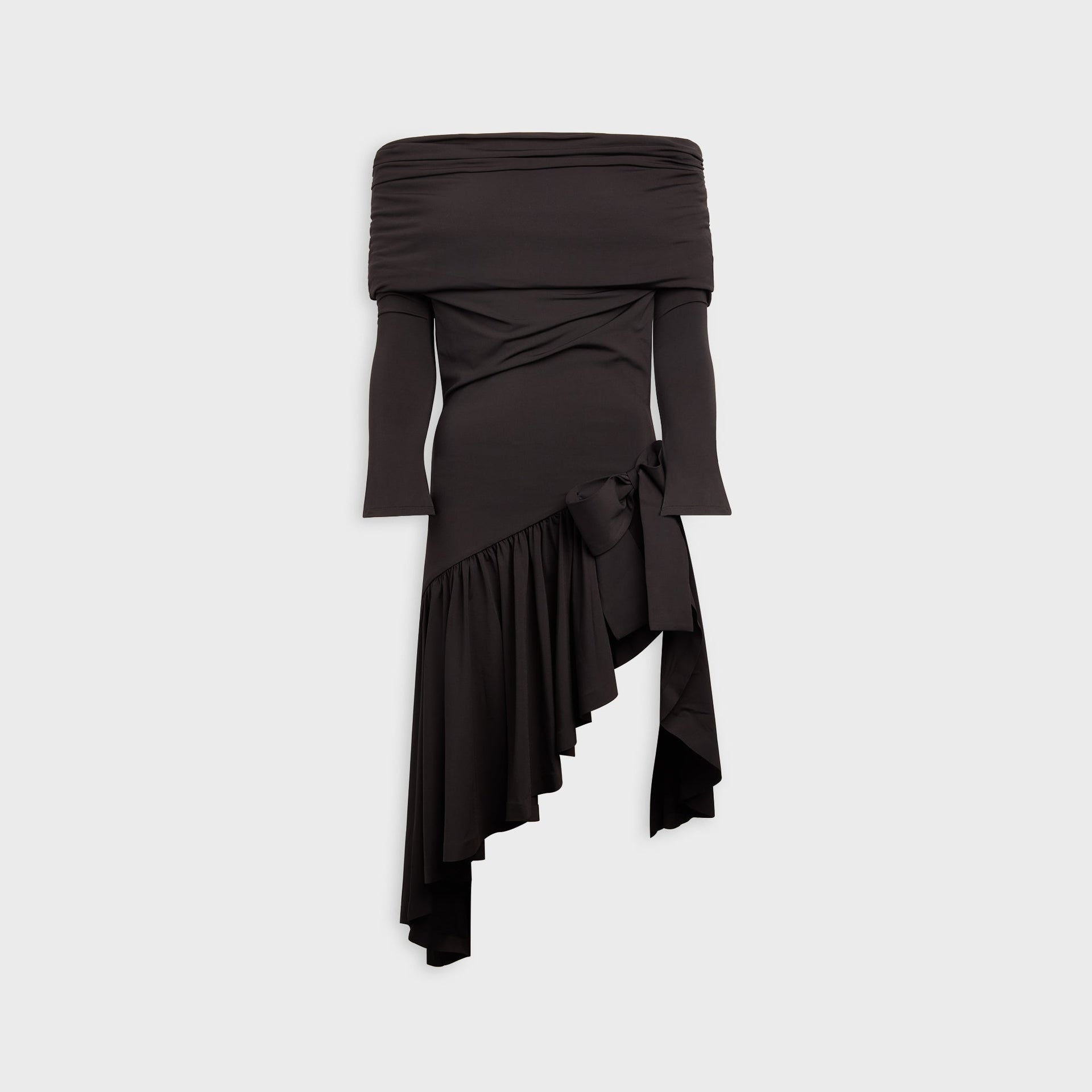 guizio black mini dress Guizio Ara Mini Dress Black / L