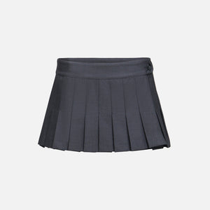GUIZIO Lyneth Pleated Mini Skirt - Grey