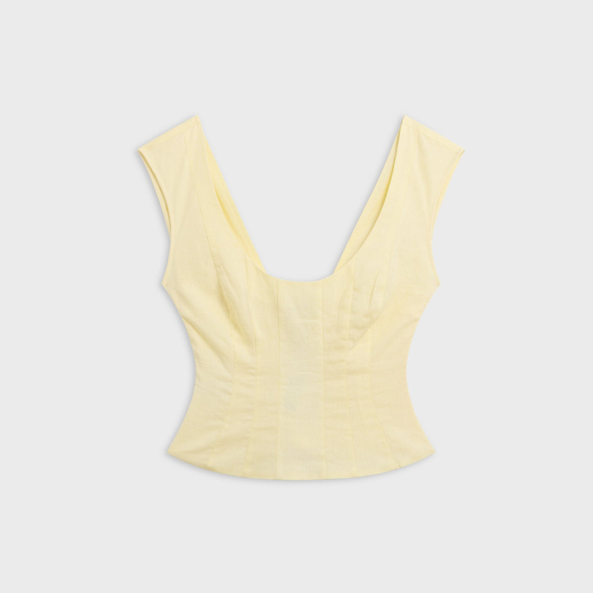 GUIZIO Leila Top - Honey Butter Yellow