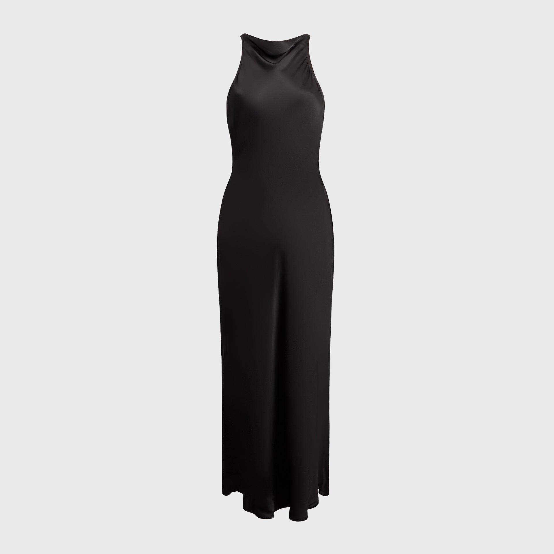 GUIZIO Lina Midi Dress - Black