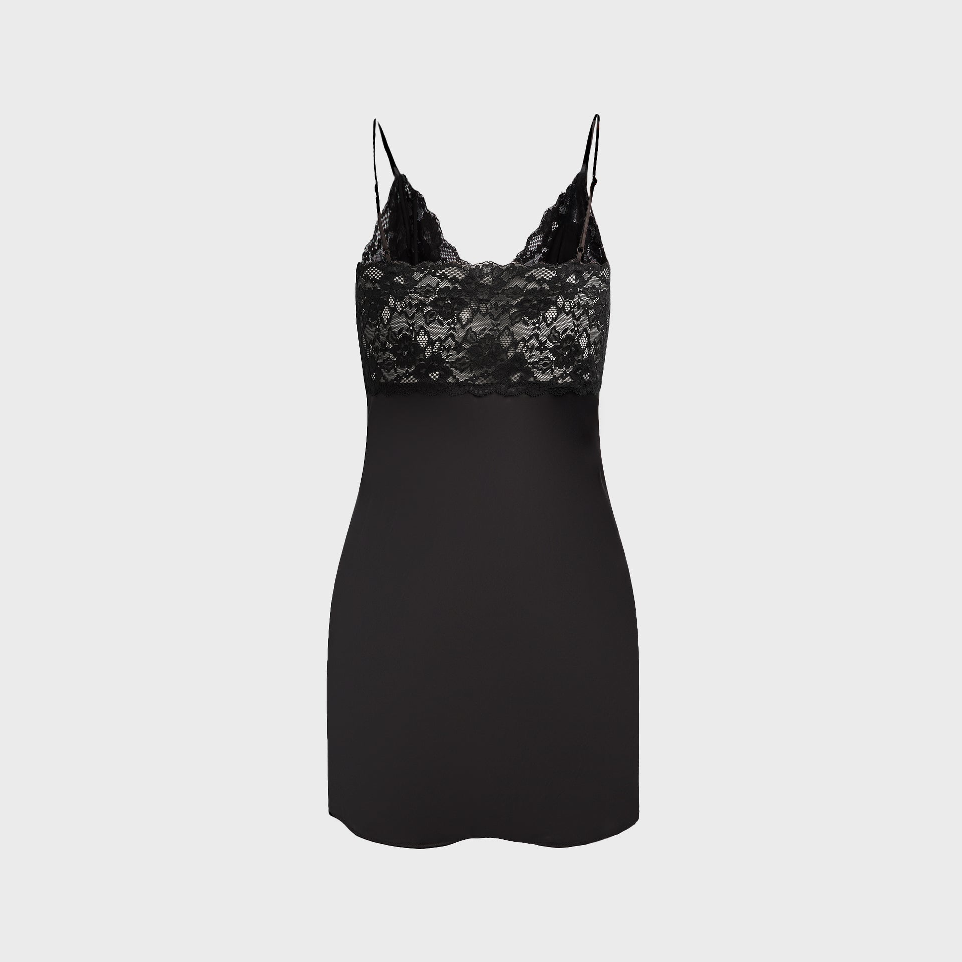 Guizio Nova Slip Mini Dress Black / L Guizio Nova Slip Mini Dress Black / L