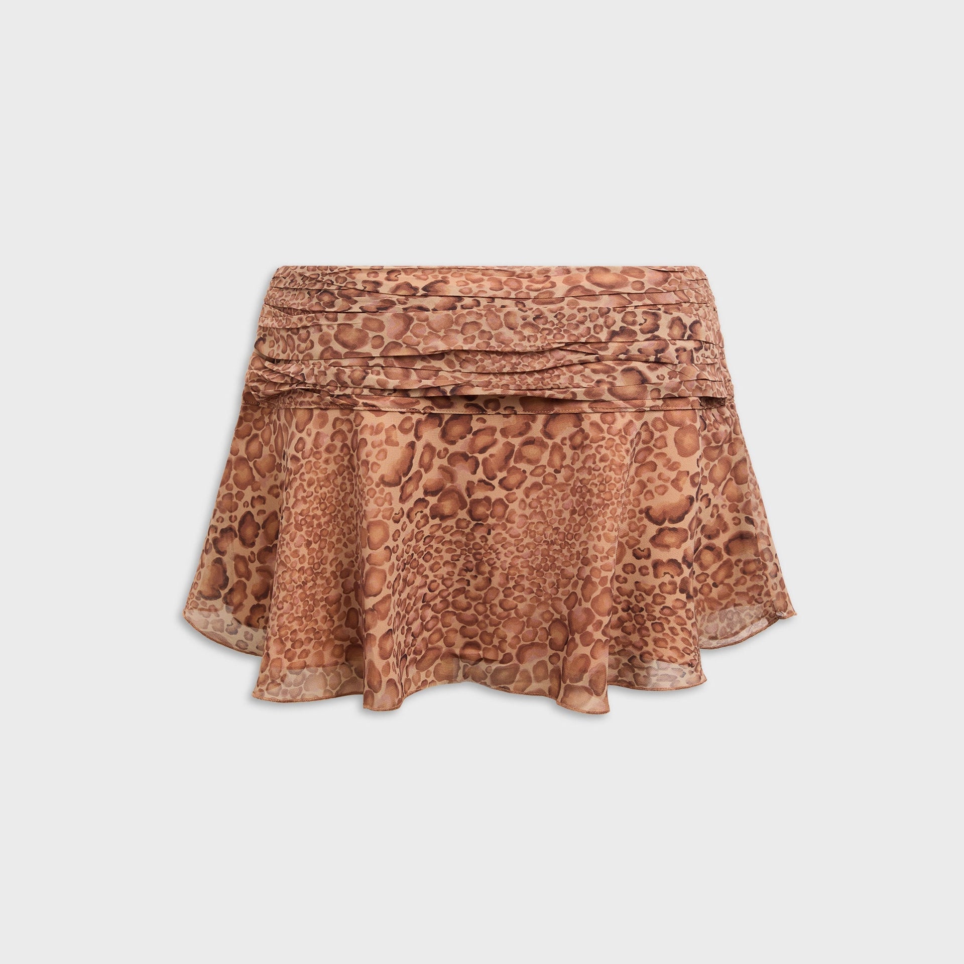 GUIZIO Ede Mini Skirt - Leopard