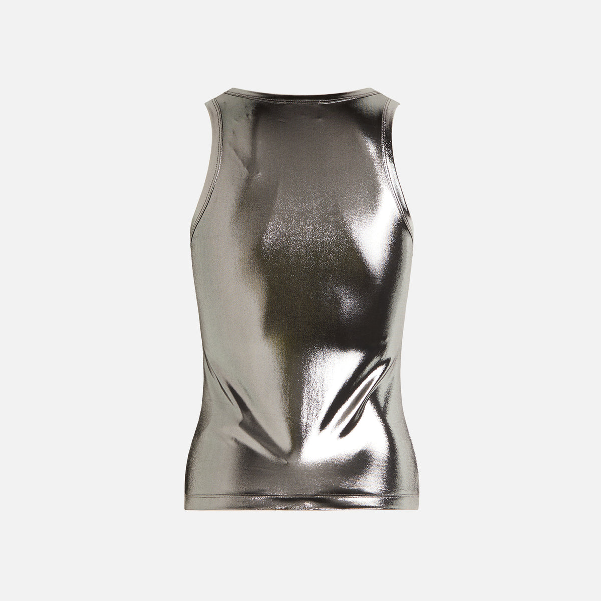 Diesel Lynys Logo Top - Silver Foil