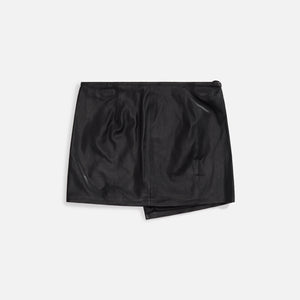 Diesel Leather Kessel Skirt - Black