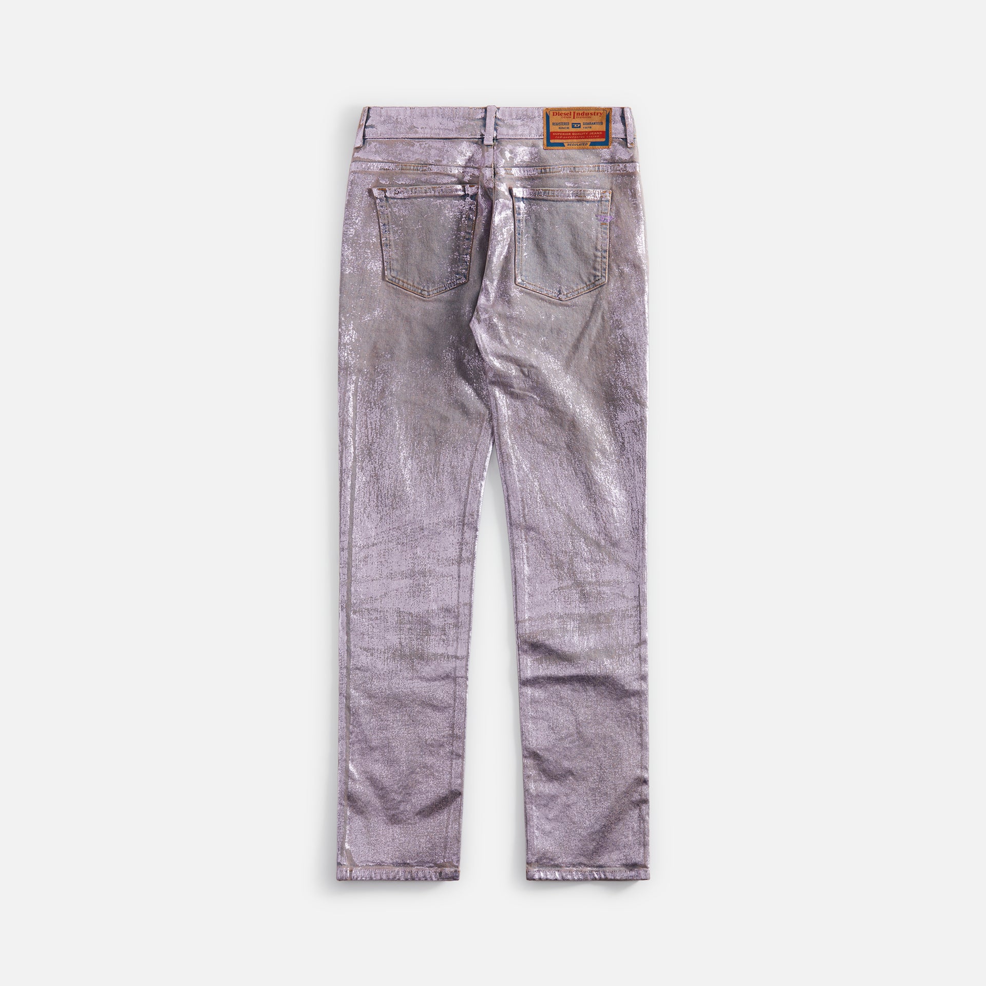 Diesel Logo Denim Pant - Pink
