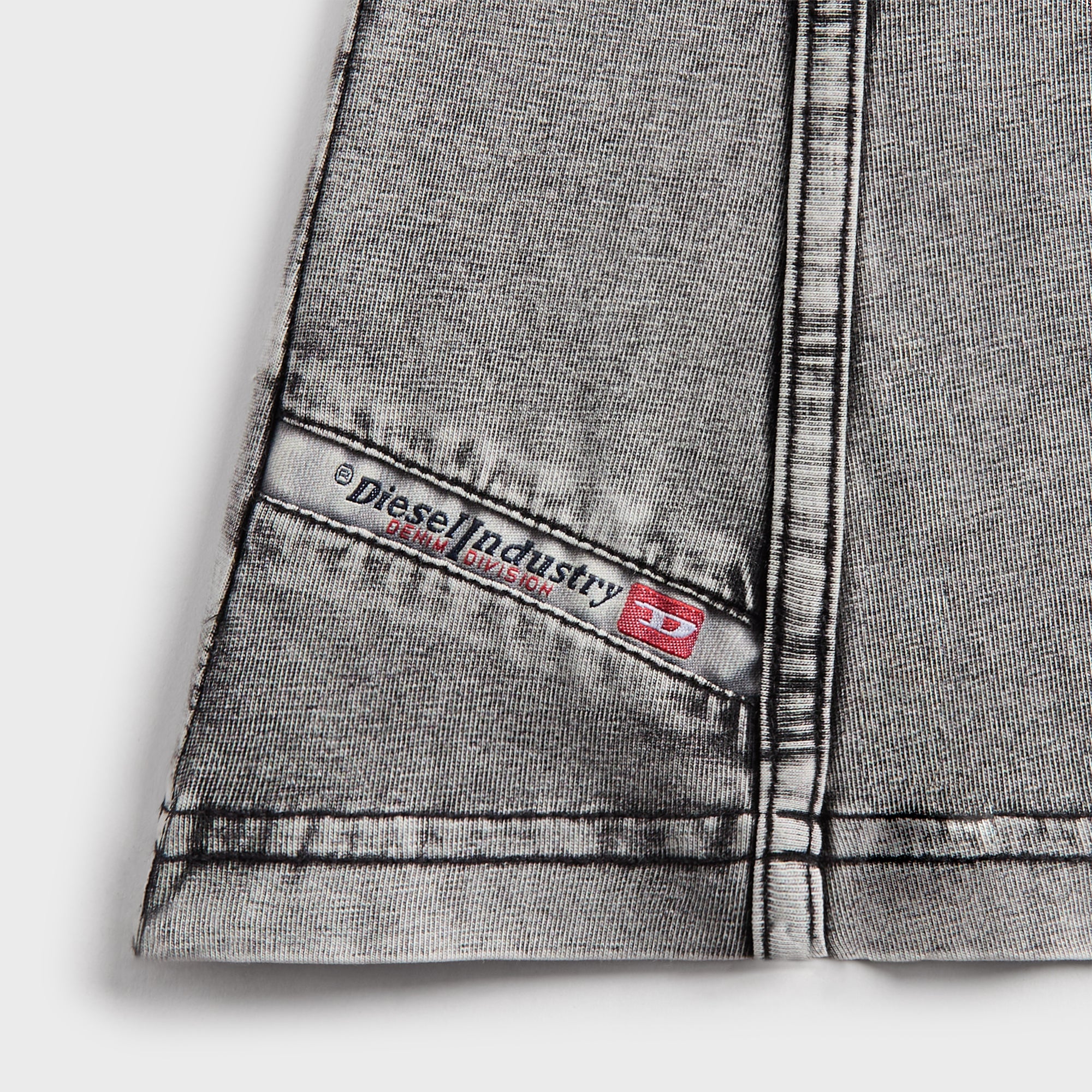 Tシャツ・カットソー DIESEL T Elin T-shirt Gray A165950NJBJ02B A165950NJBJ02BSS25 Women's Faded metallic T-shirt | Blue | Diesel