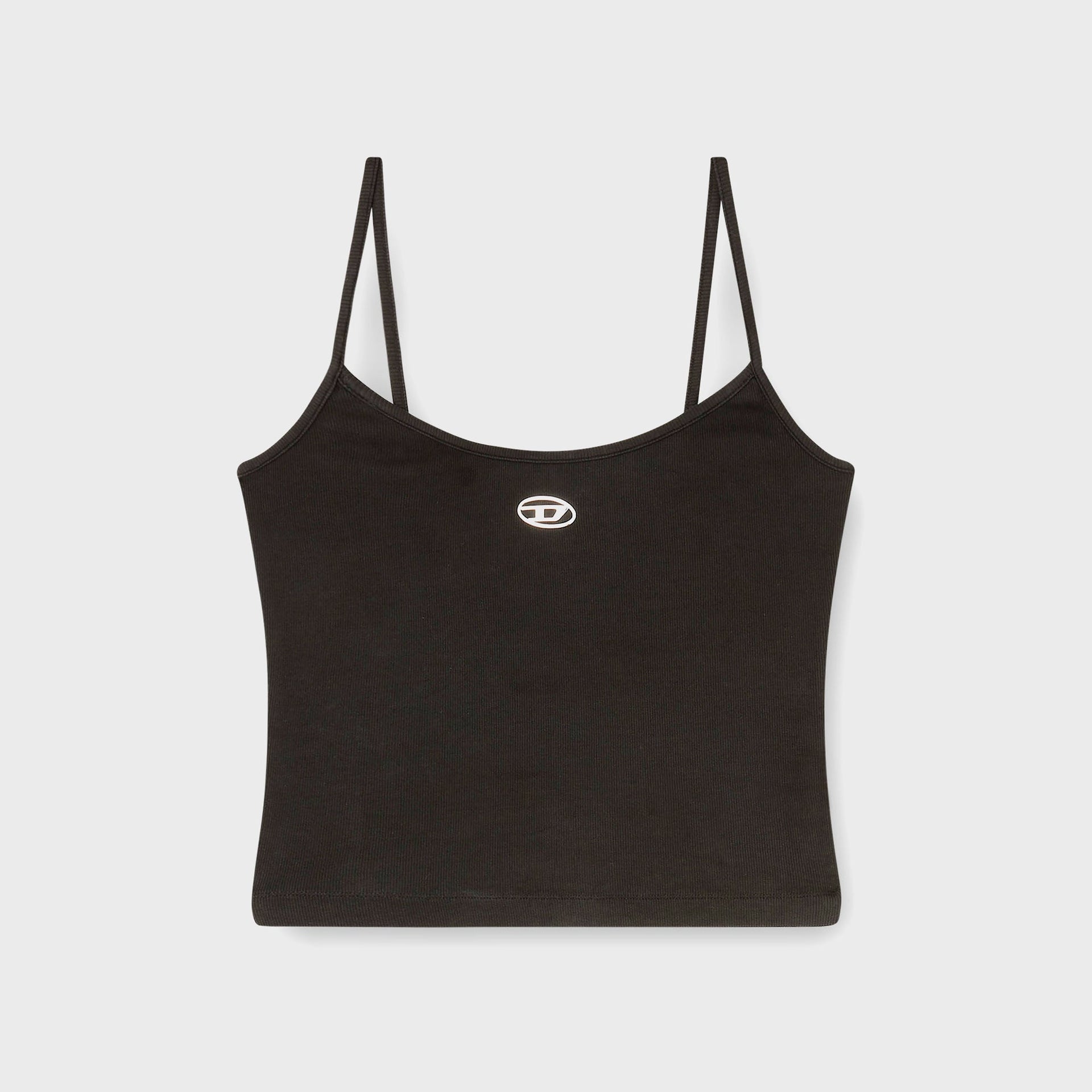 Diesel T-Hupy Logo Detail Top - Black