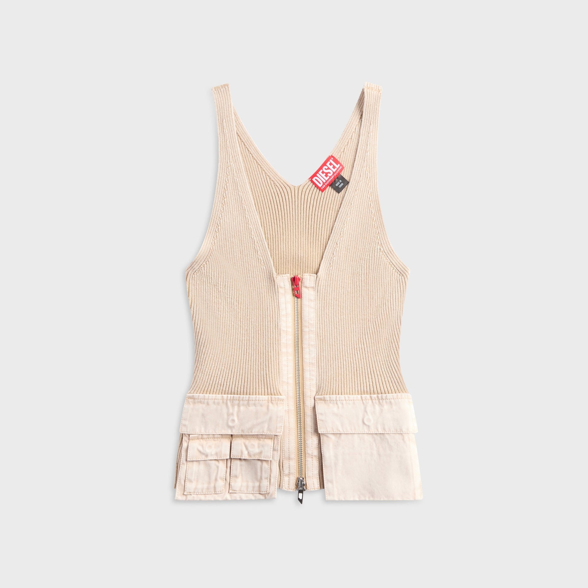 Diesel M Gaby Knitwear - Tan