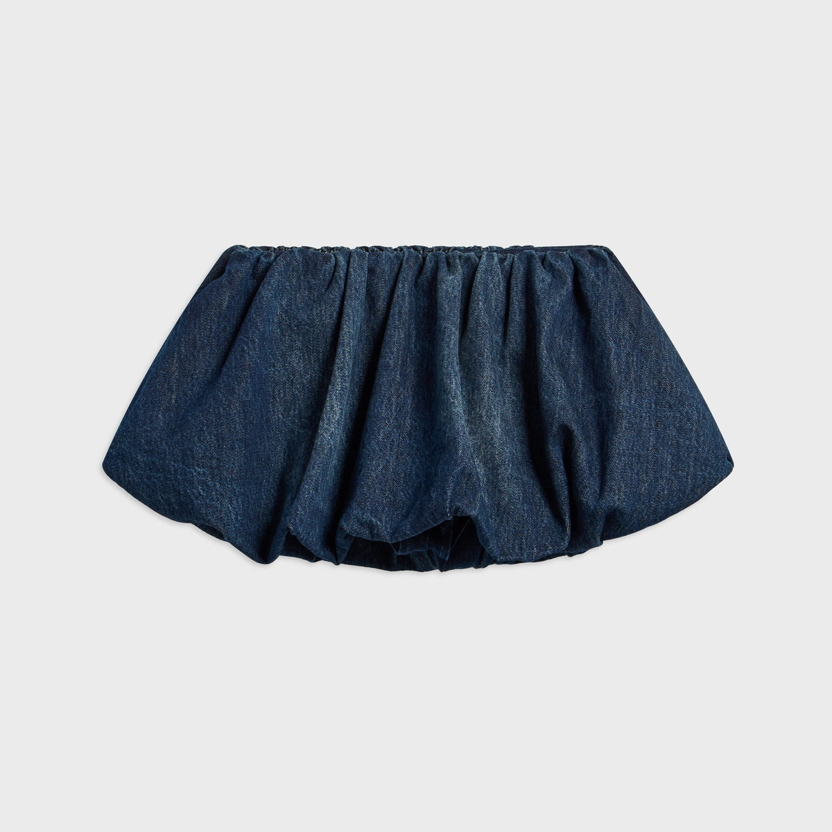 Diesel Short Denim Bubble Skirt - Dark Blue