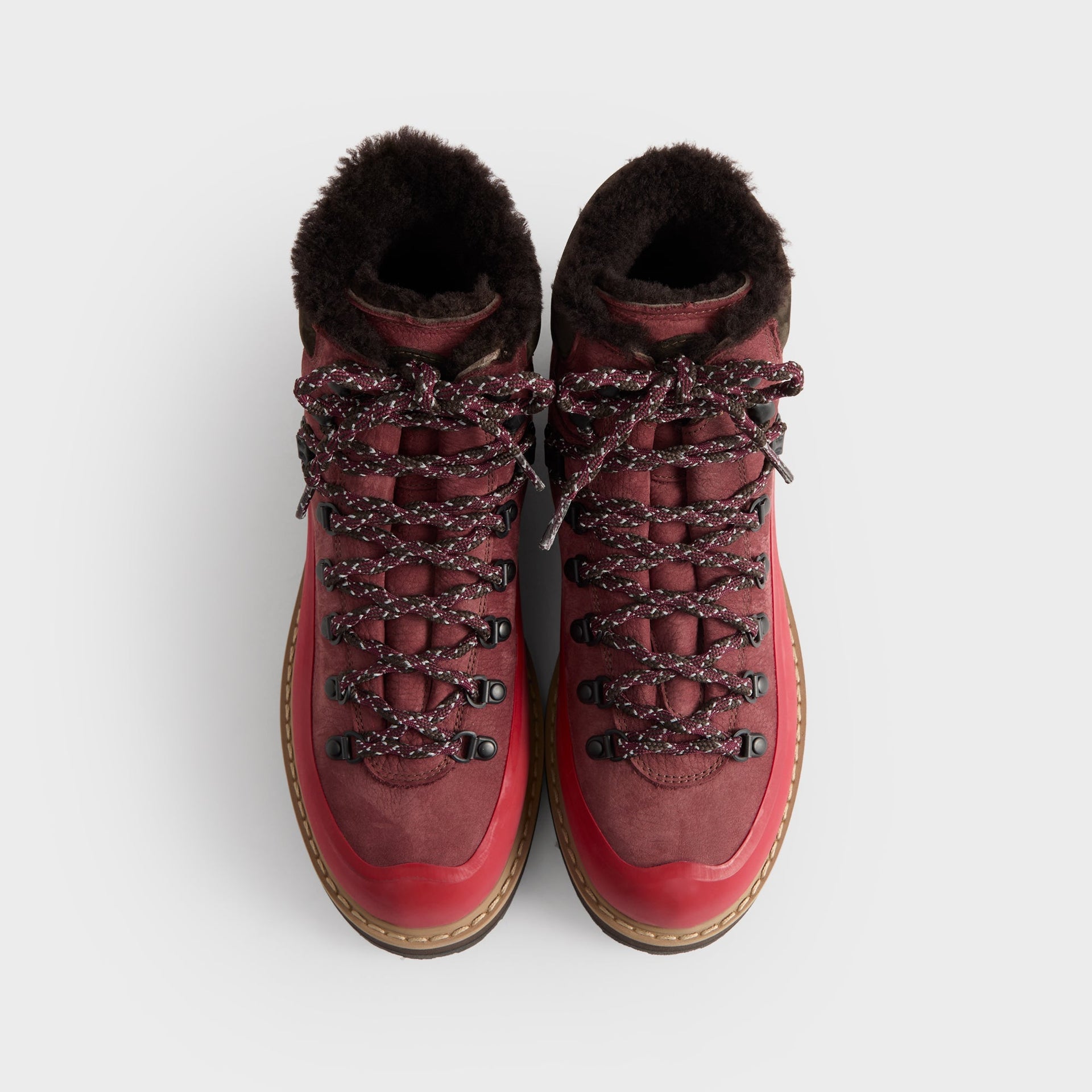 Ronnie Fieg for Diemme Roccia Vet Gomma Shearling - Bordeaux - PH