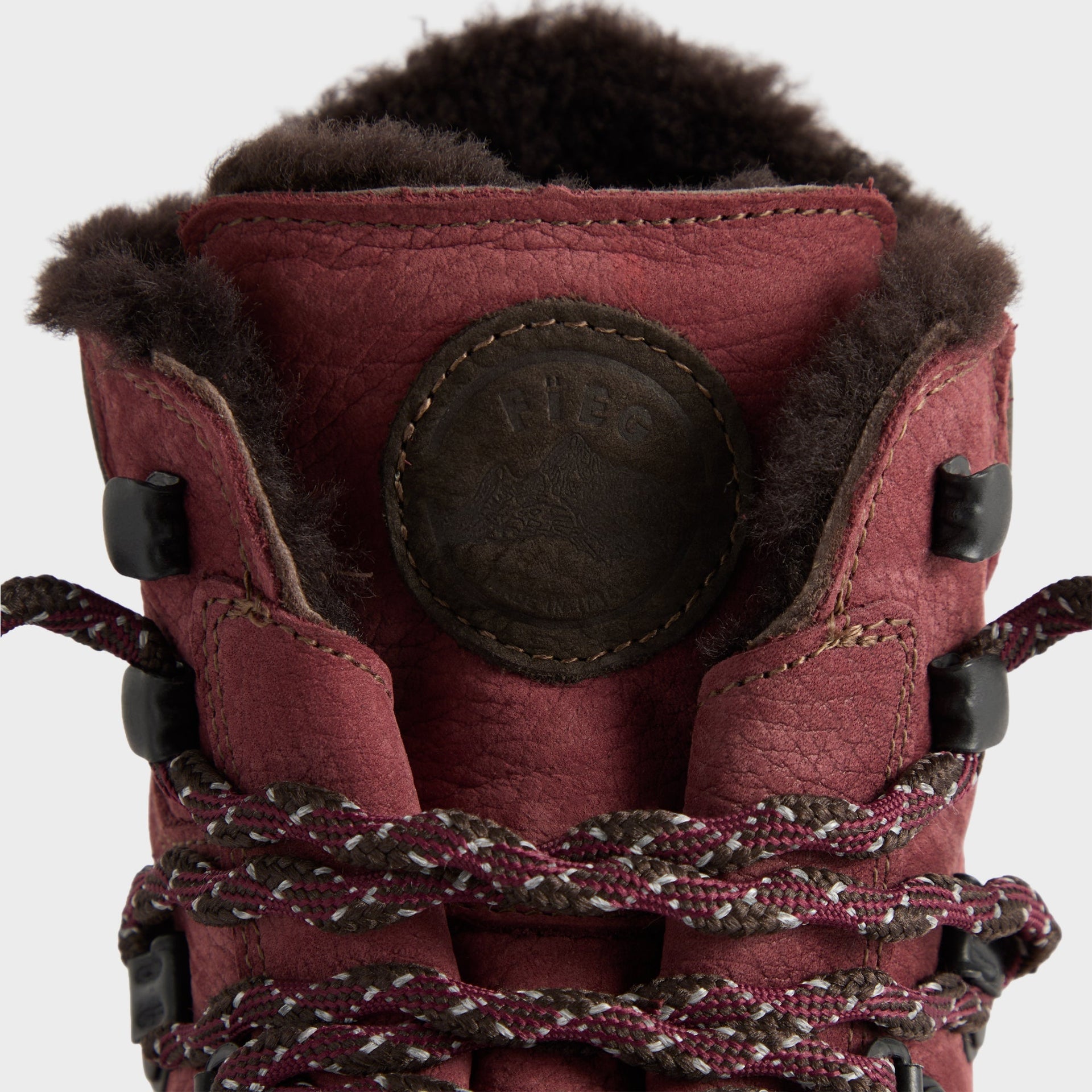Ronnie Fieg for Diemme Roccia Vet Gomma Shearling - Bordeaux - PH