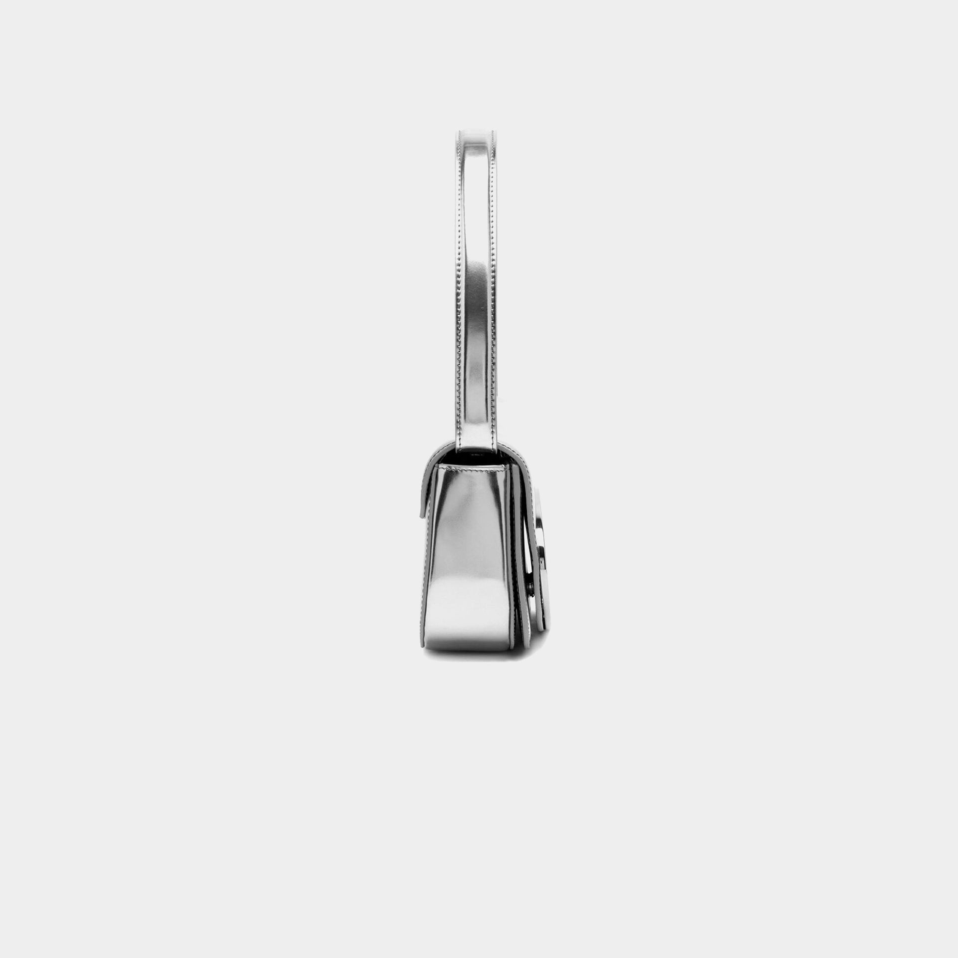 Diesel D Logo Bag - Silver Mirror