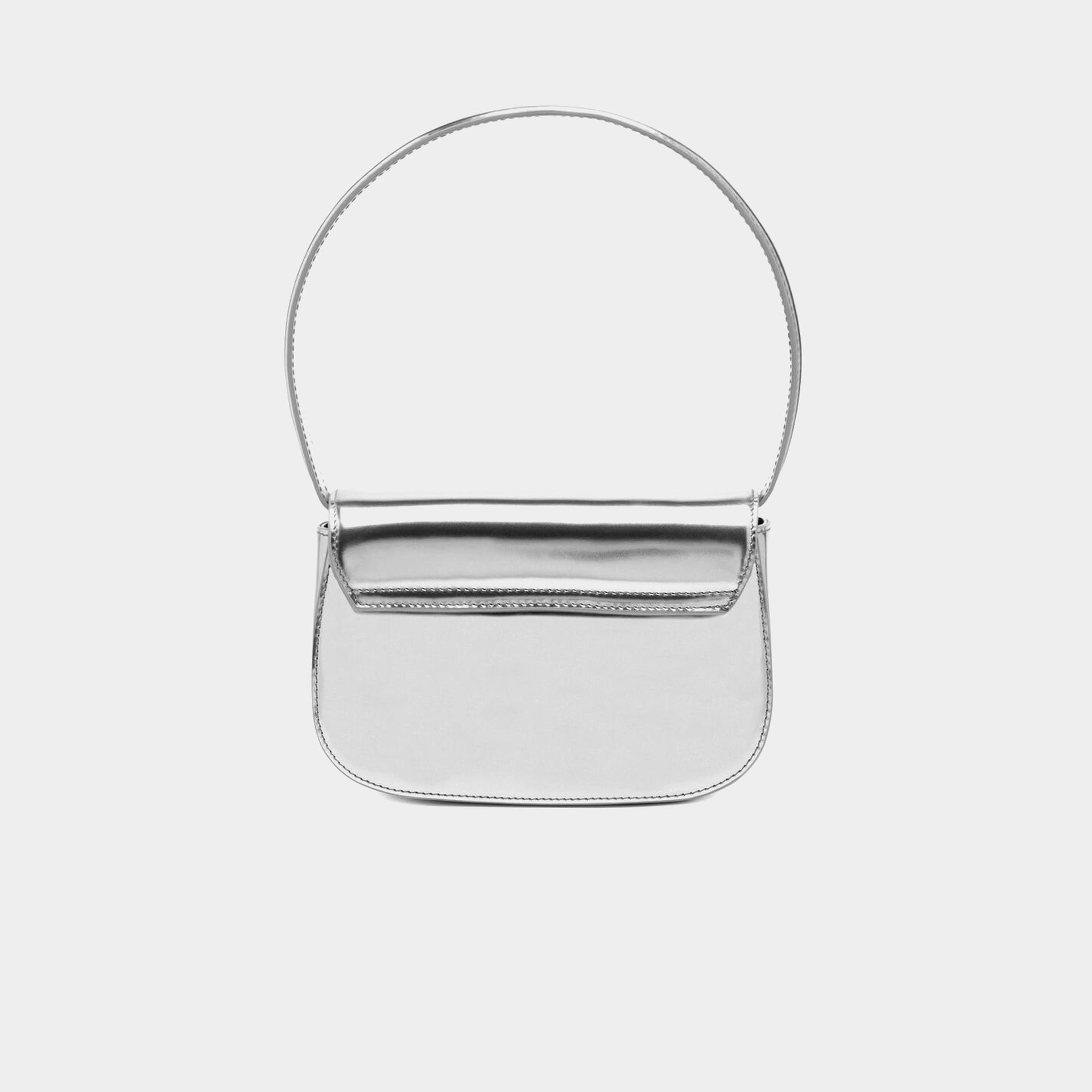 Diesel D Logo Bag - Silver Mirror