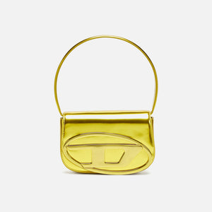 Diesel 1 DR Mirror Leather Bag - Yellow