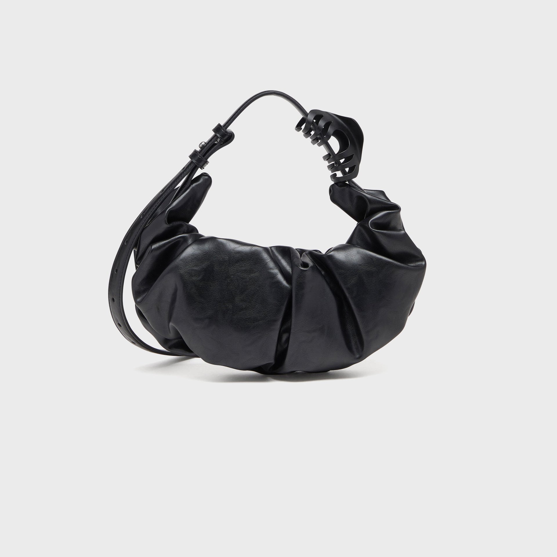 Diesel Grab-D 2.0 Hobo Shoulder Bag - Black
